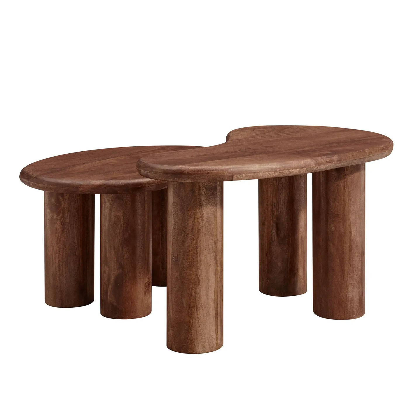 Hackney Mango Wood Nesting Coffee Table Set by Modway by HouseOfZazla