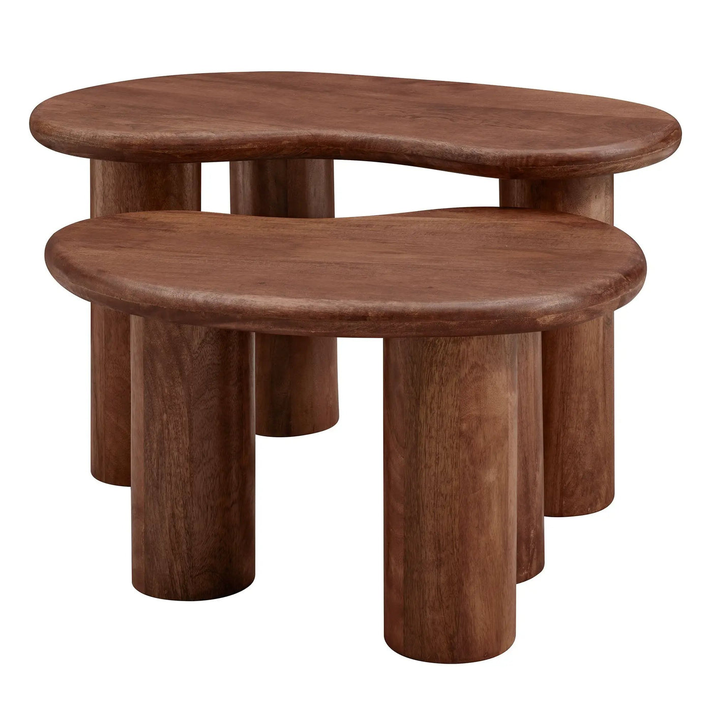 Hackney Mango Wood Nesting Coffee Table Set by Modway by HouseOfZazla