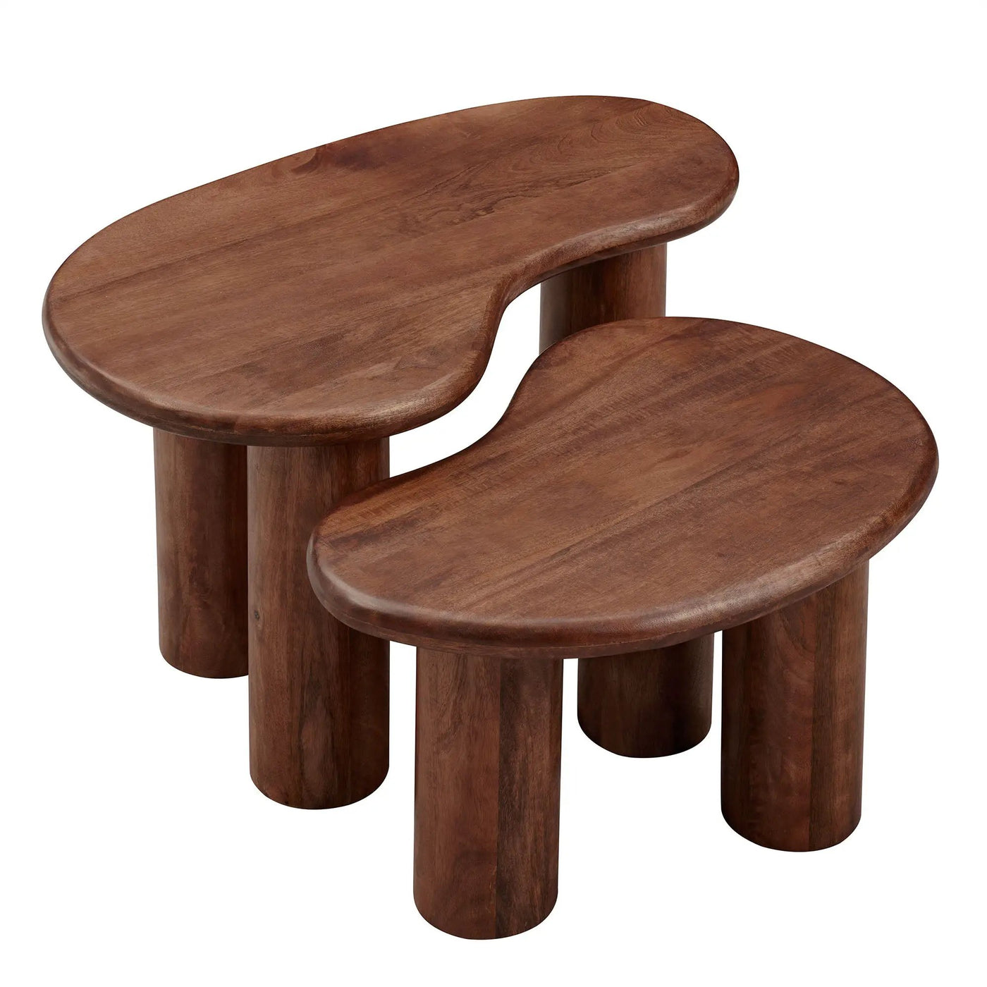 Hackney Mango Wood Nesting Coffee Table Set by Modway by HouseOfZazla