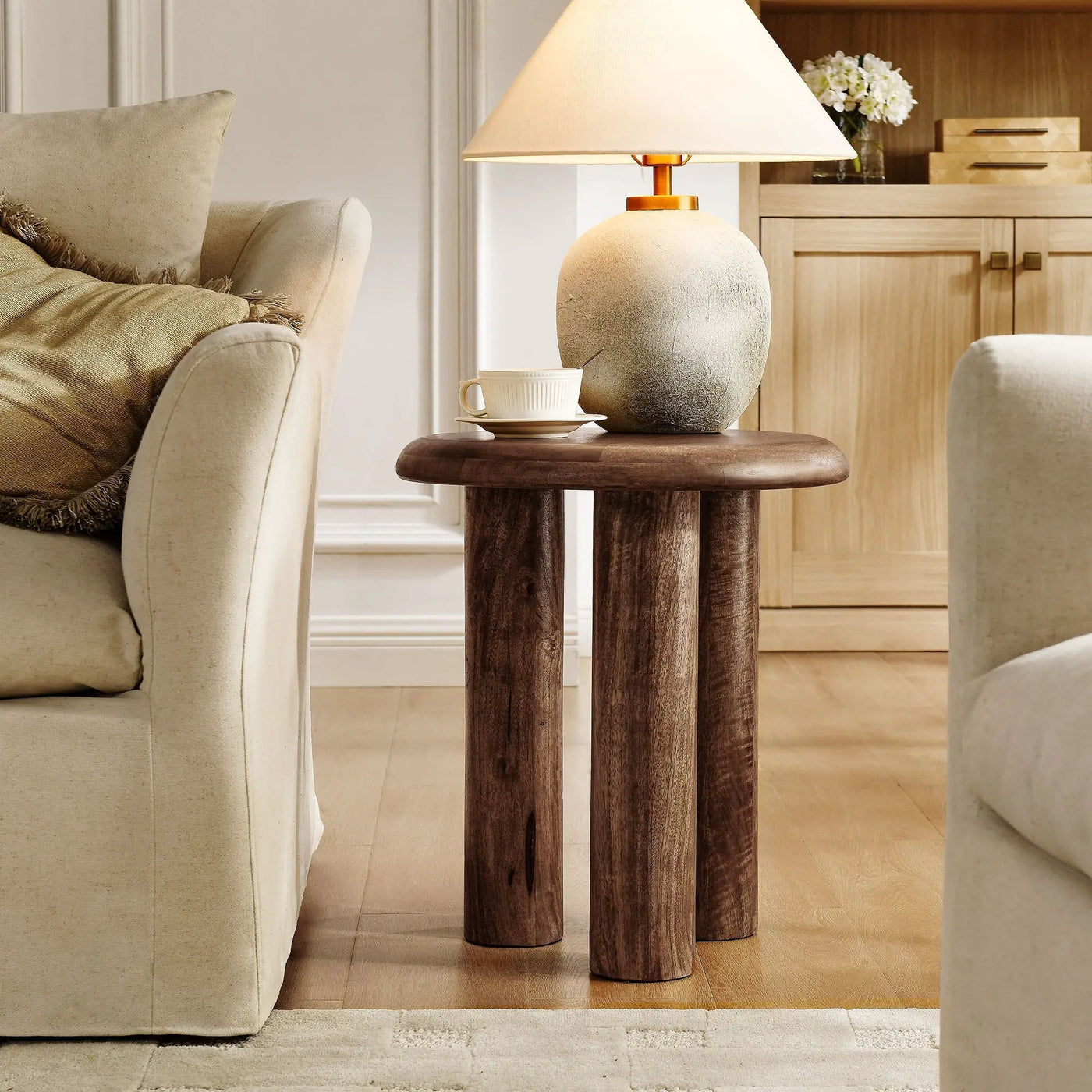 Mavina Mango Wood Side Table by Modway by HouseOfZazla