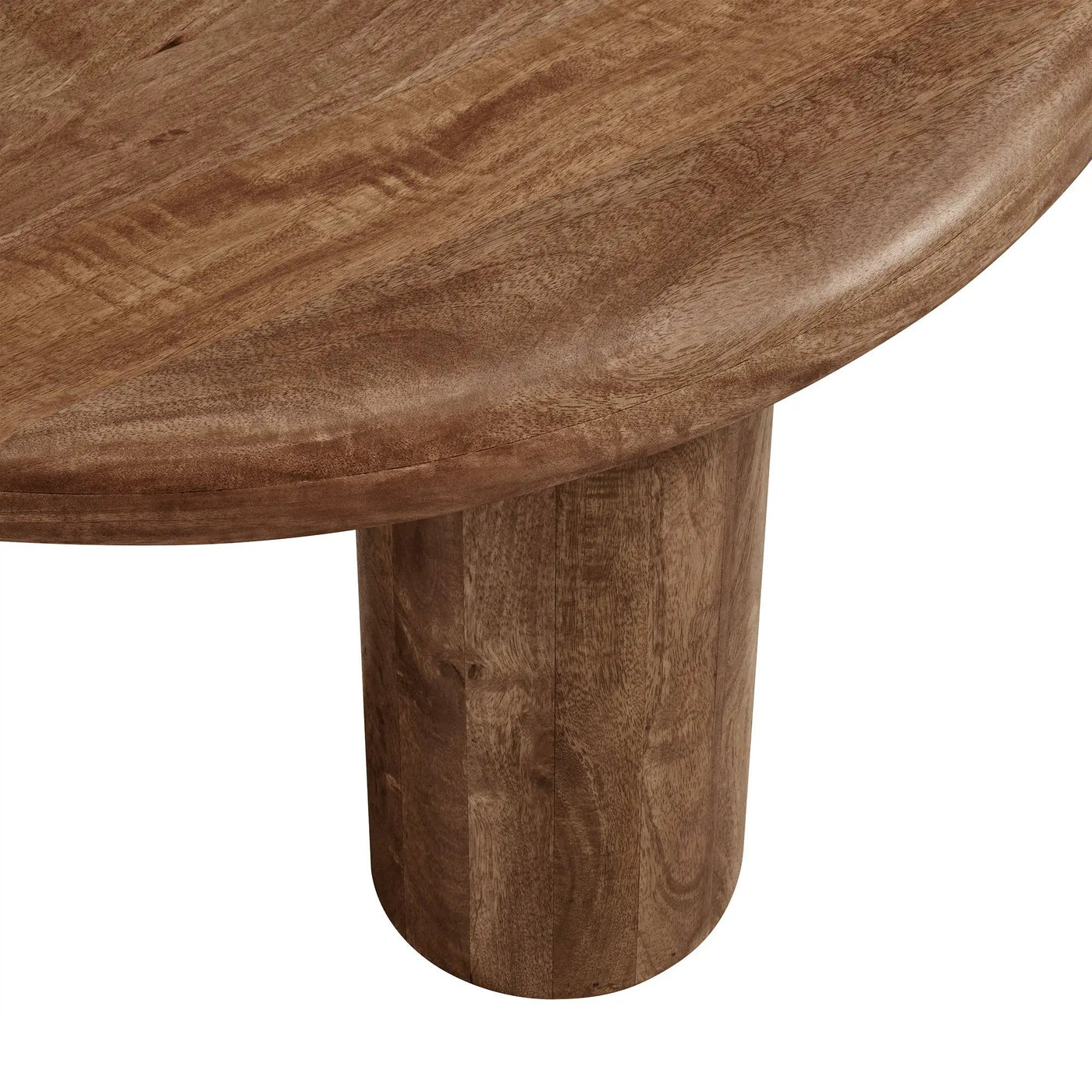 Mavina Round Mango Wood Coffee Table by Modway by HouseOfZazla
