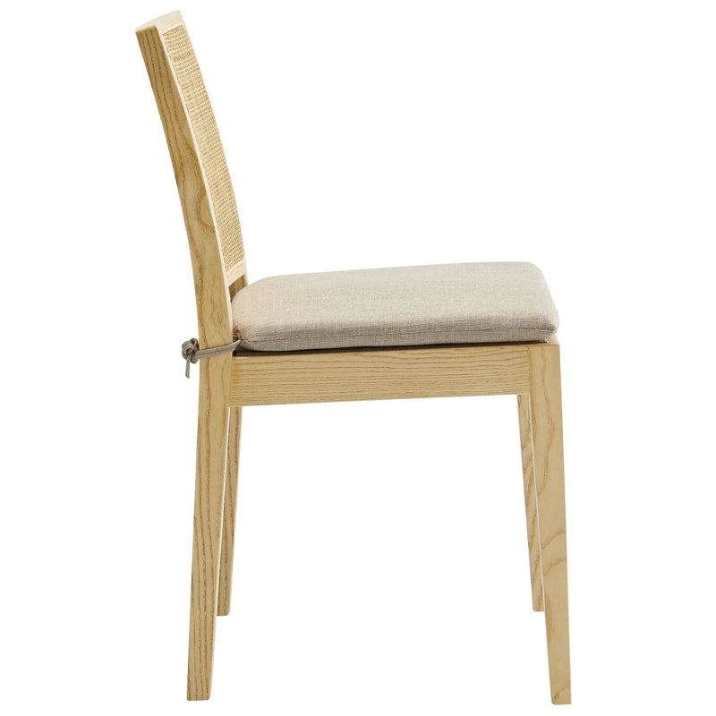 Ovard Wood and Rattan Dining Chair by Modway by HouseOfZazla