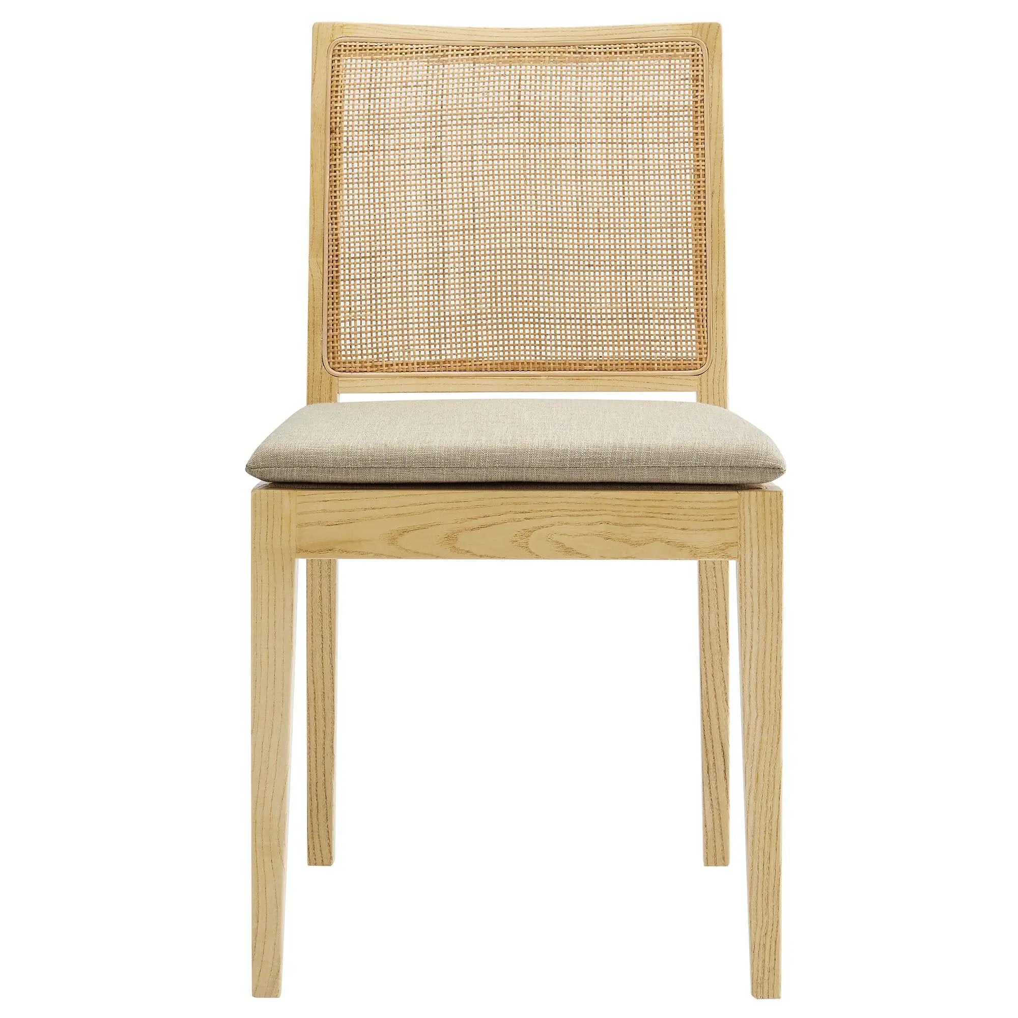 Ovard Wood and Rattan Dining Chair by Modway by HouseOfZazla