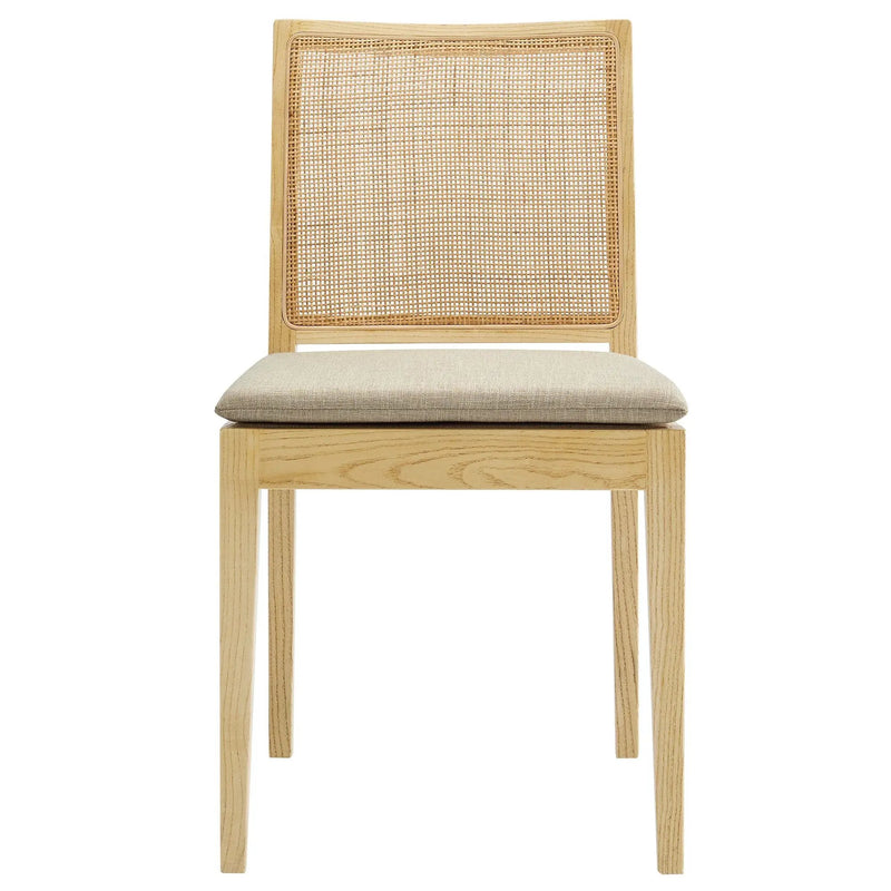 Ovard Wood and Rattan Dining Chair by Modway by HouseOfZazla