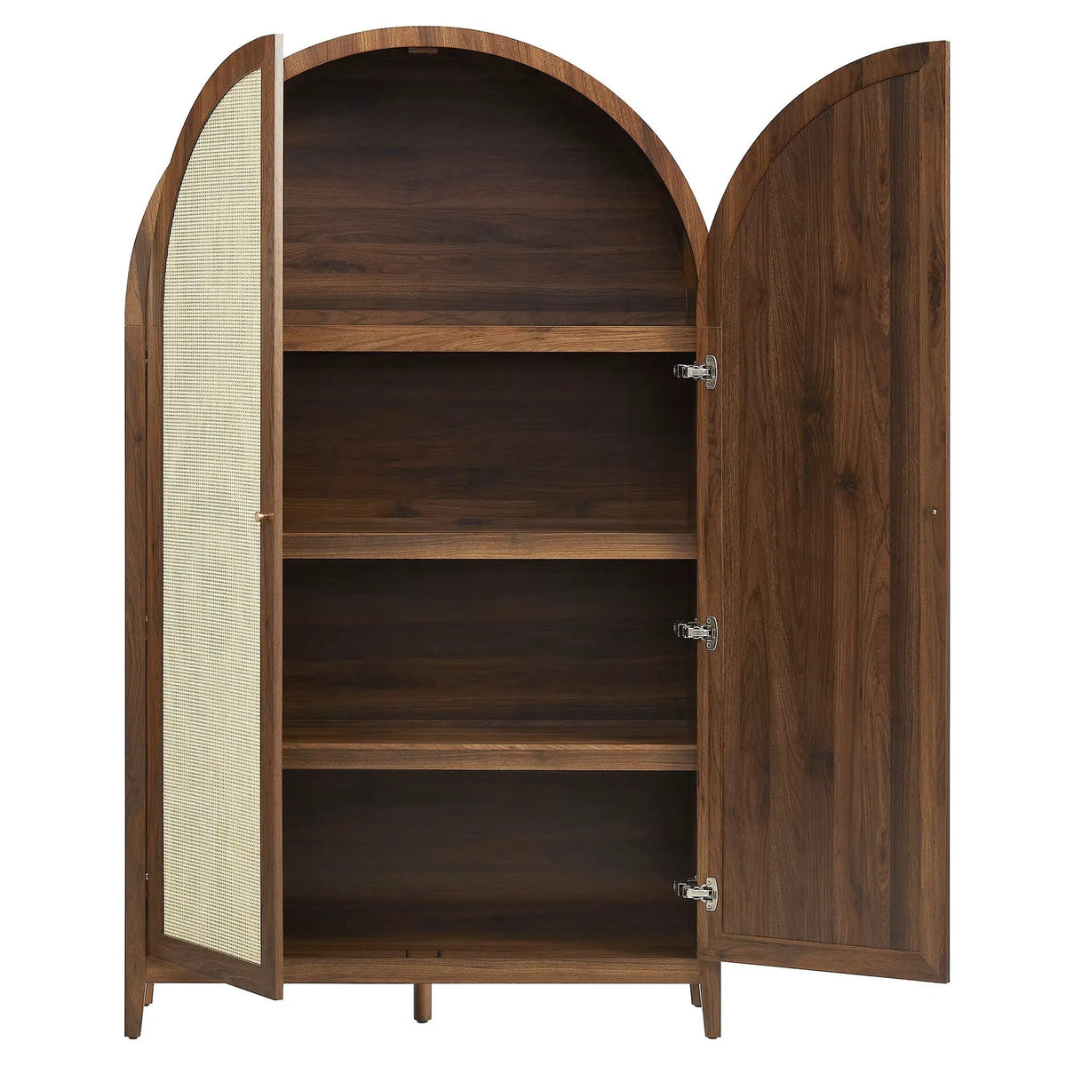 Calista 79" Tall Wide Rattan Arched Storage Cabinet by Modway by HouseOfZazla