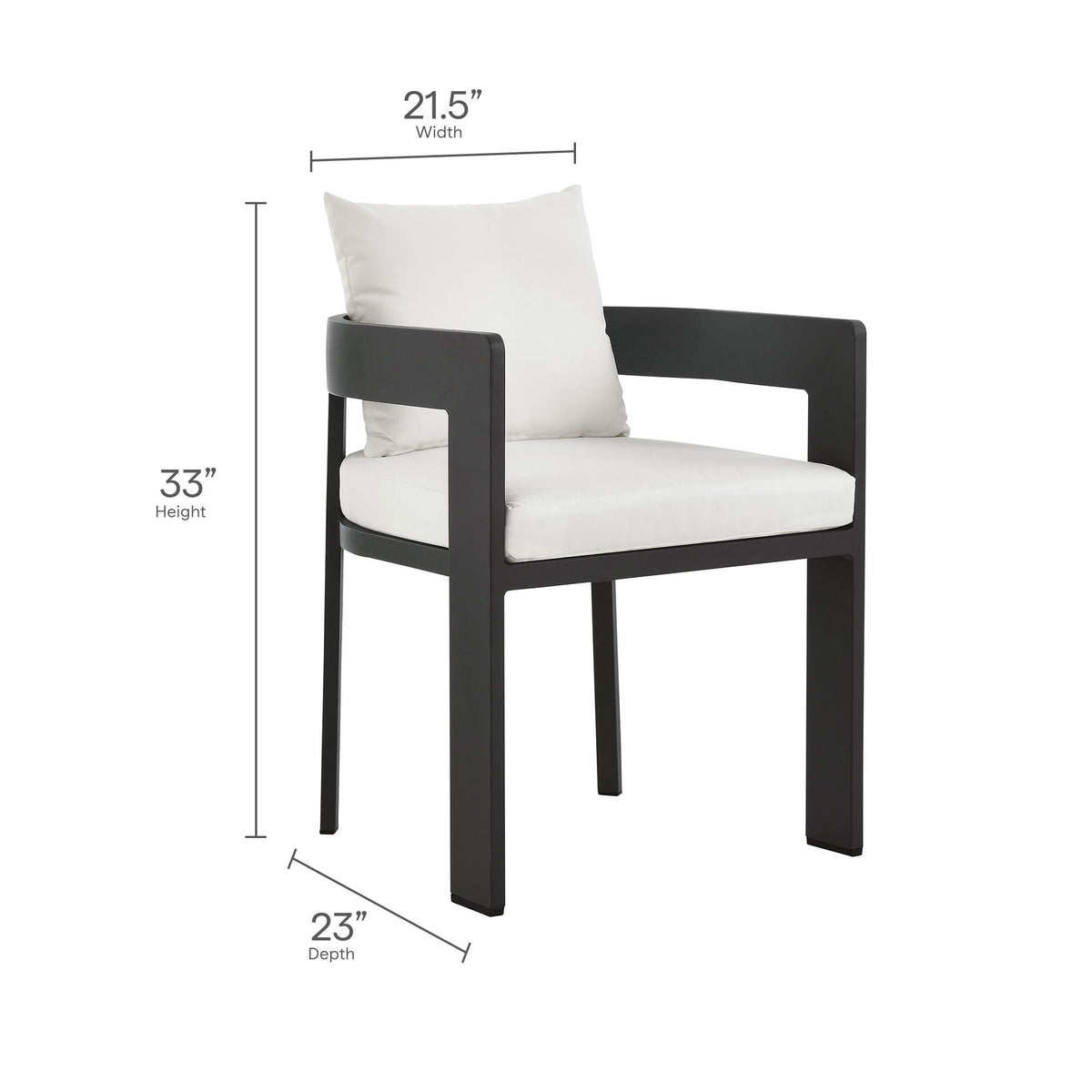 Tahoe 9-Piece Outdoor Patio Aluminum Dining Set With Extendable Table by Modway, photo 18 of 21