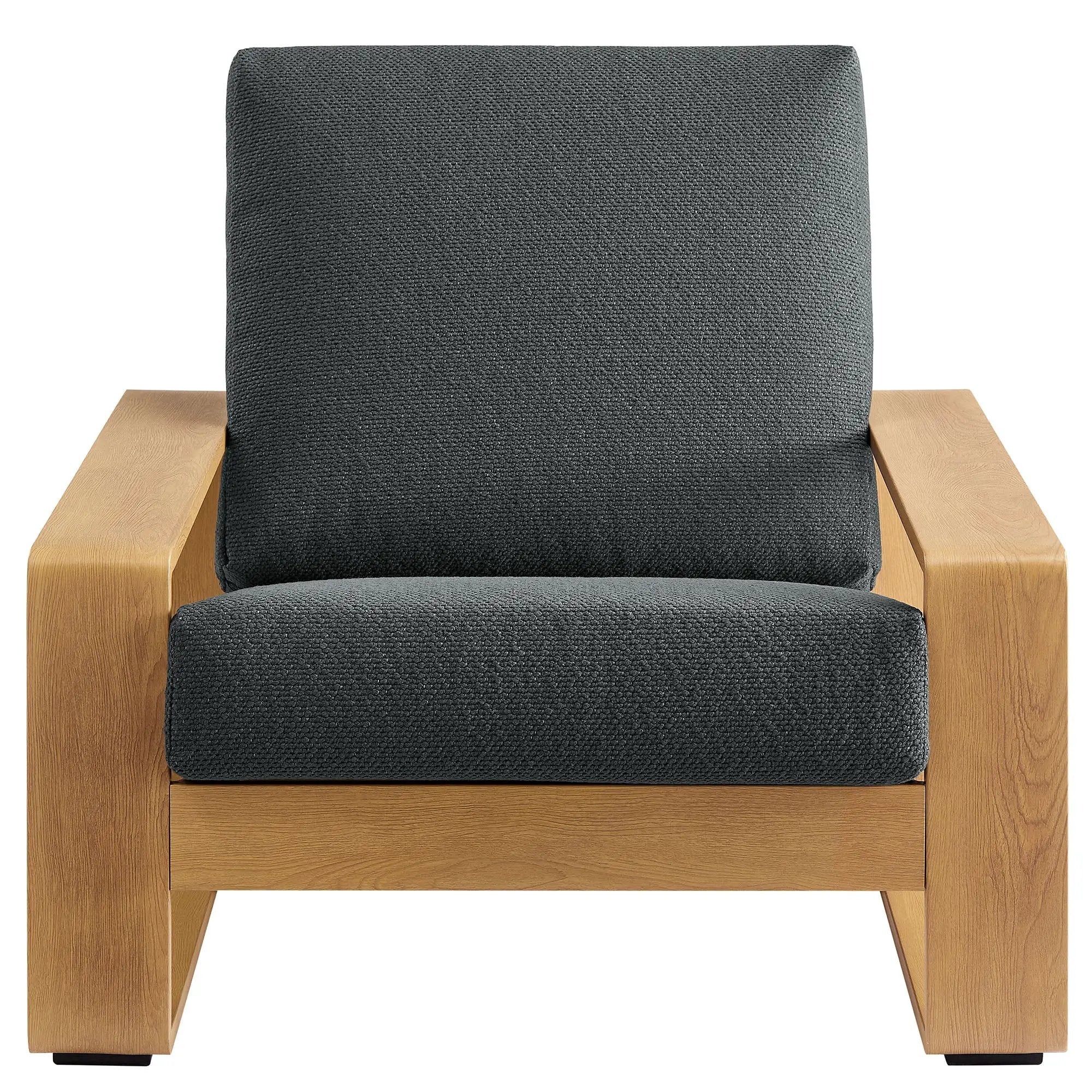 Lirienne Outdoor Patio Aluminum Faux Wood Armchair by Modway by HouseOfZazla