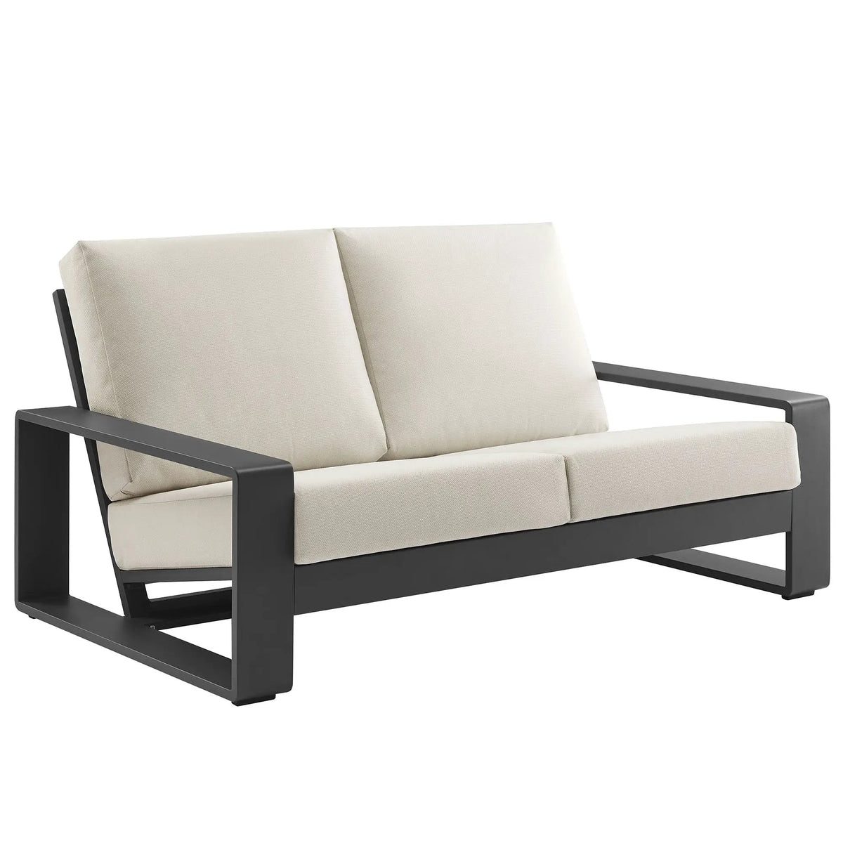 Lirienne Outdoor Patio Aluminum Loveseat by Modway by HouseOfZazla