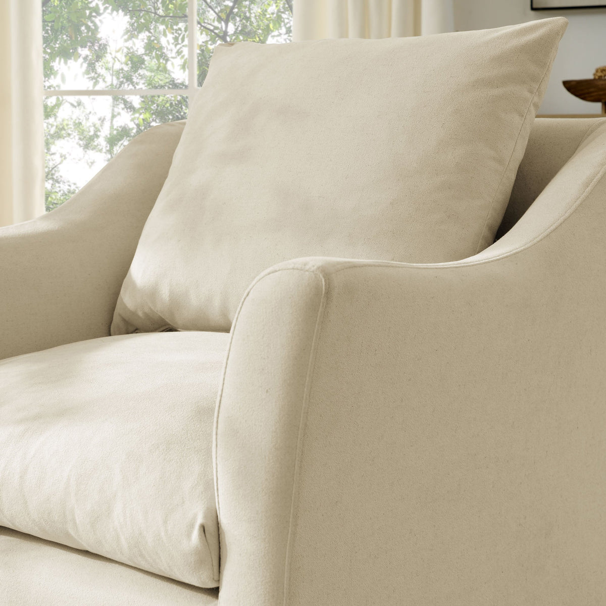 Somerset Linen Blend Slipcovered Armchair by Modway, photo 18 of 27