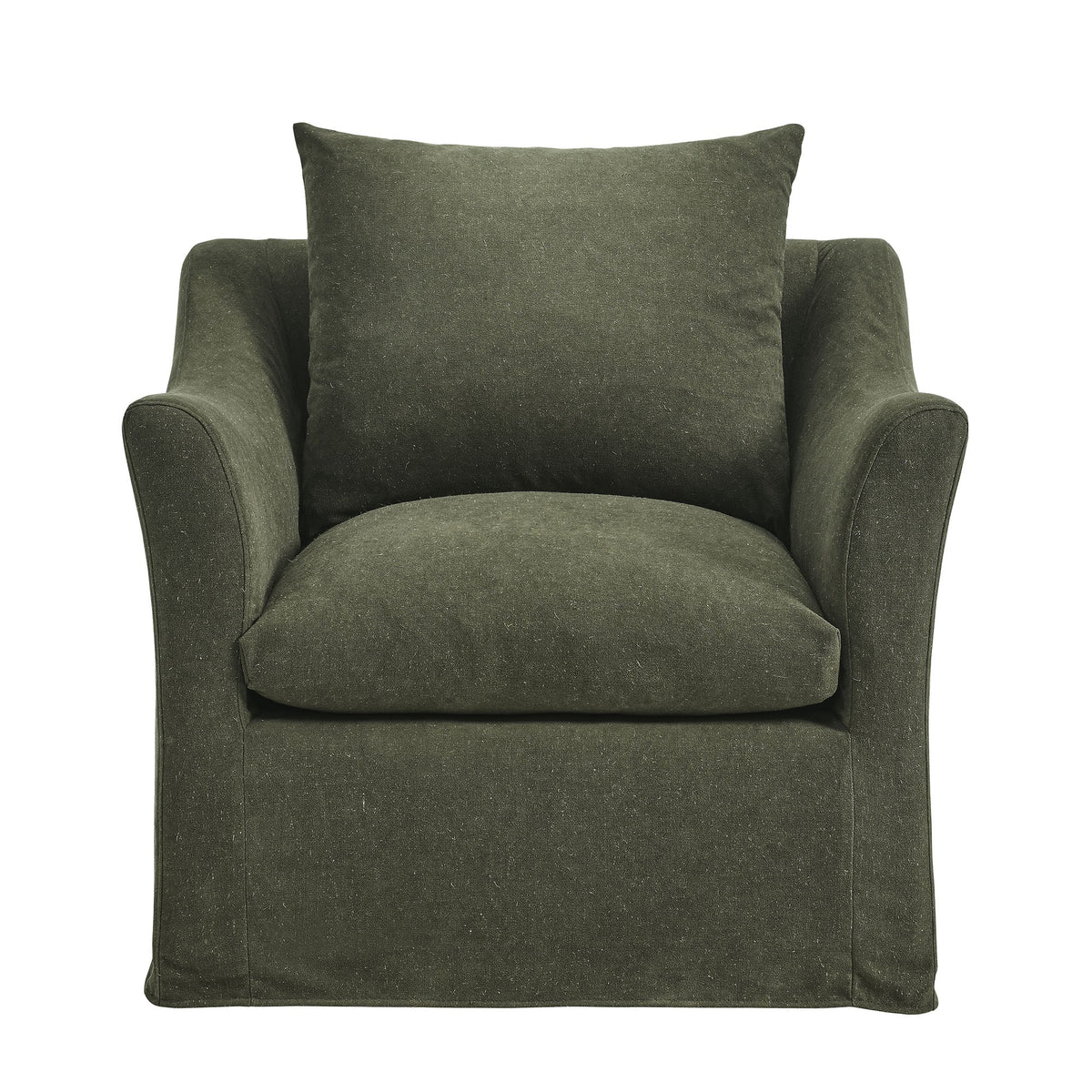 Somerset Linen Blend Slipcovered Armchair by Modway, photo 24 of 27