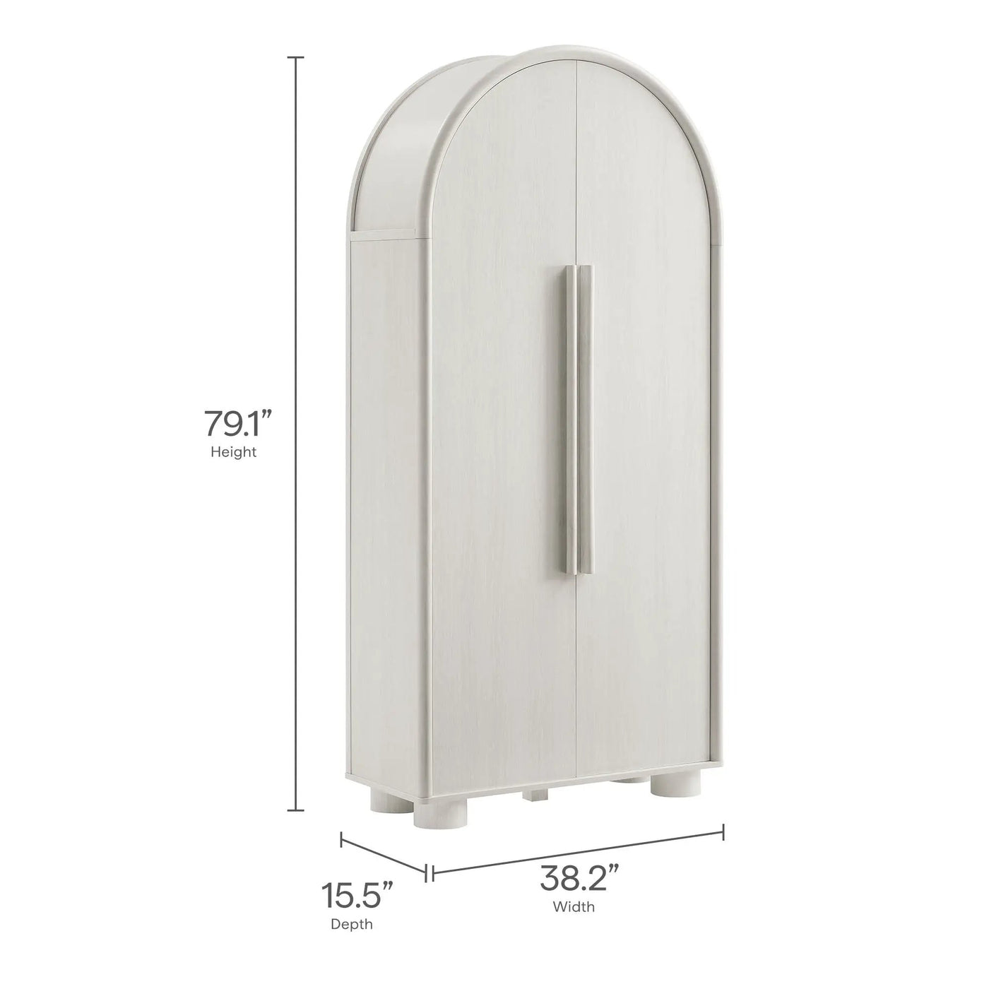 Bellamy Tall Arched Storage Cabinet by Modway by HouseOfZazla