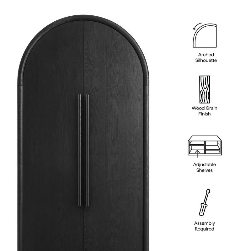 Bellamy Tall Arched Storage Cabinet by Modway by HouseOfZazla
