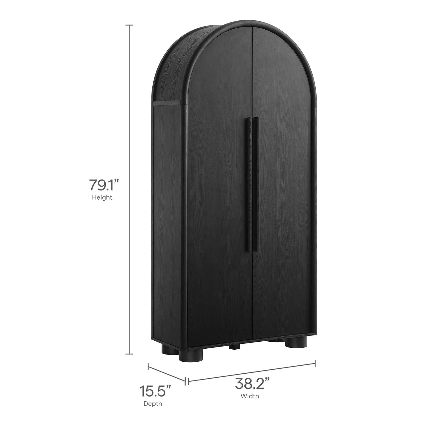 Bellamy Tall Arched Storage Cabinet by Modway by HouseOfZazla