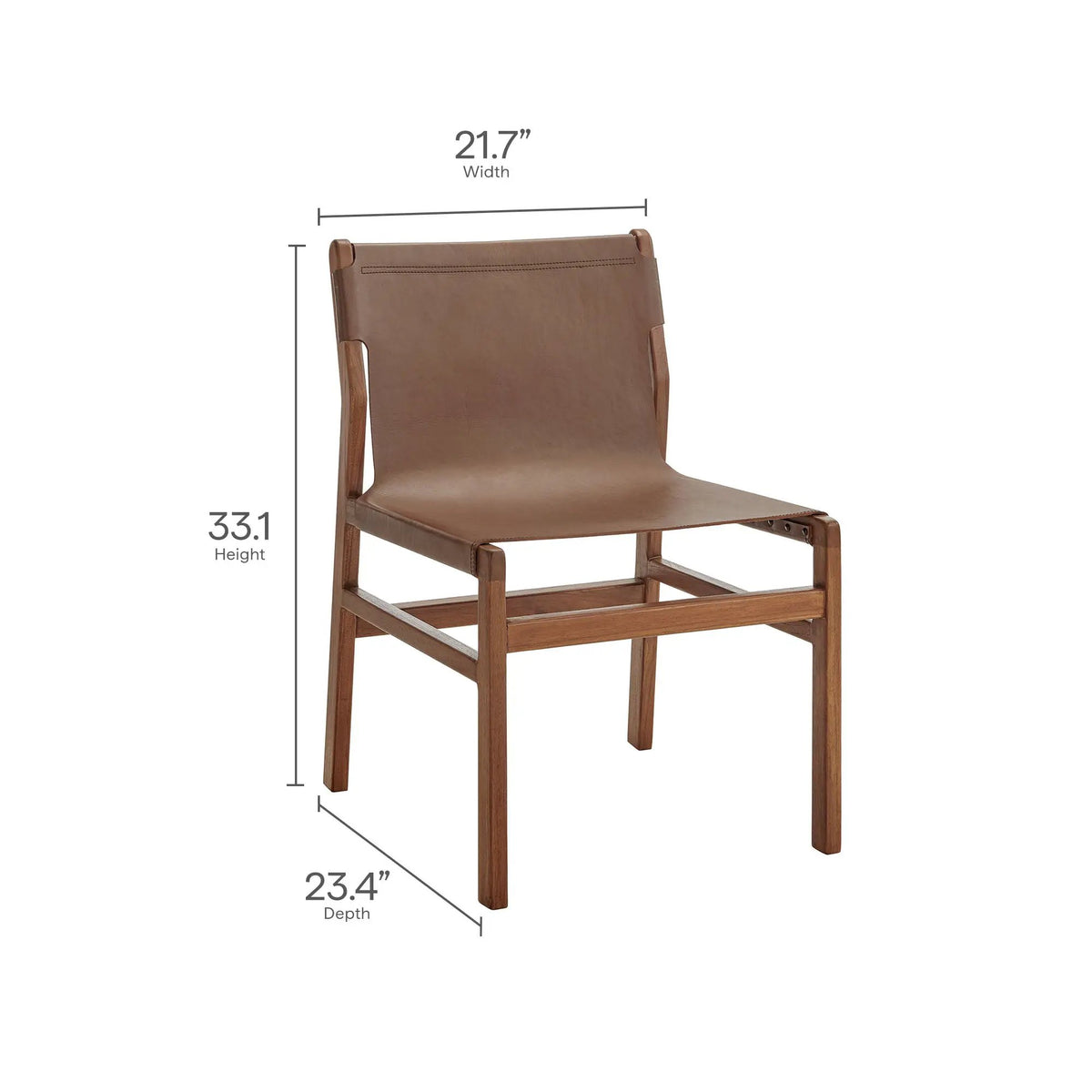 Sonora Leather Dining Side Chair by Modway by HouseOfZazla