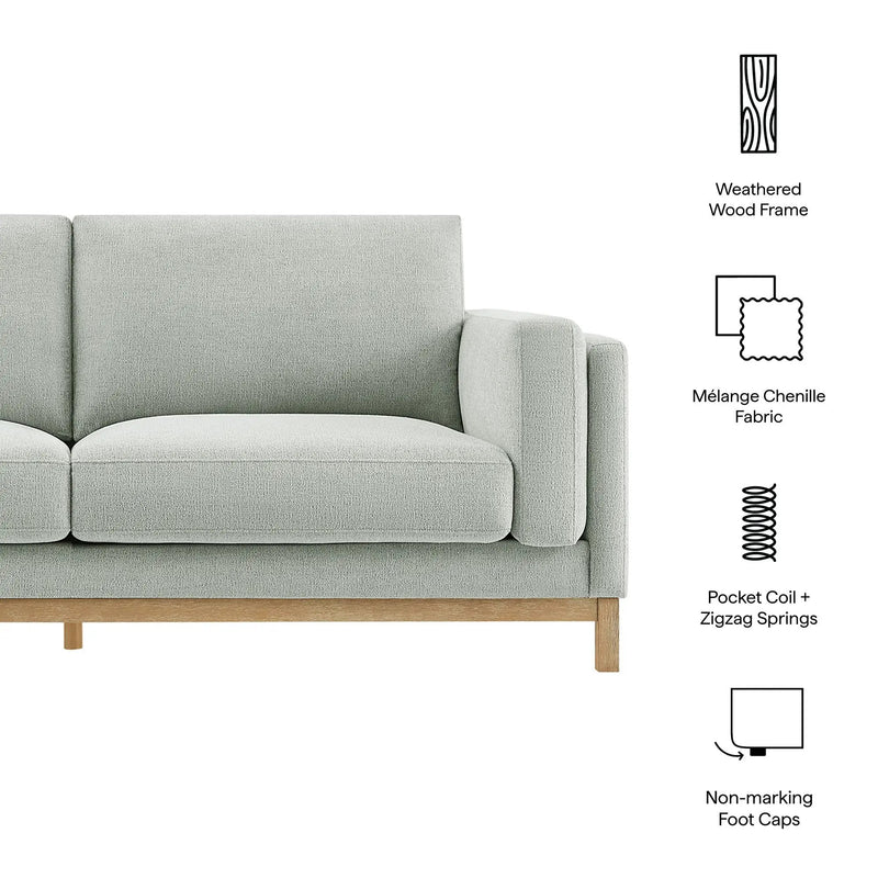Roscoe 81 Inch Fabric Sofa by Modway by HouseOfZazla