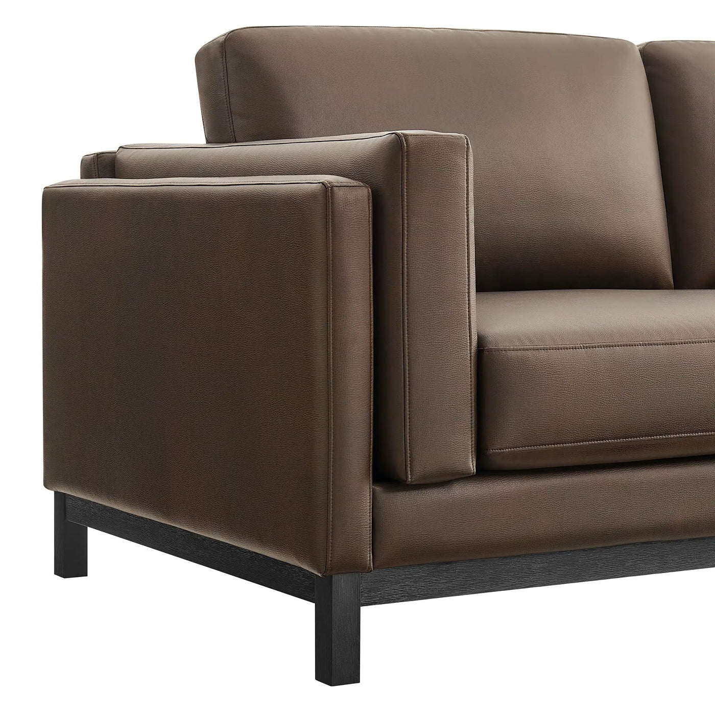 Roscoe 63 Inch Vegan Leather Loveseat by Modway by HouseOfZazla