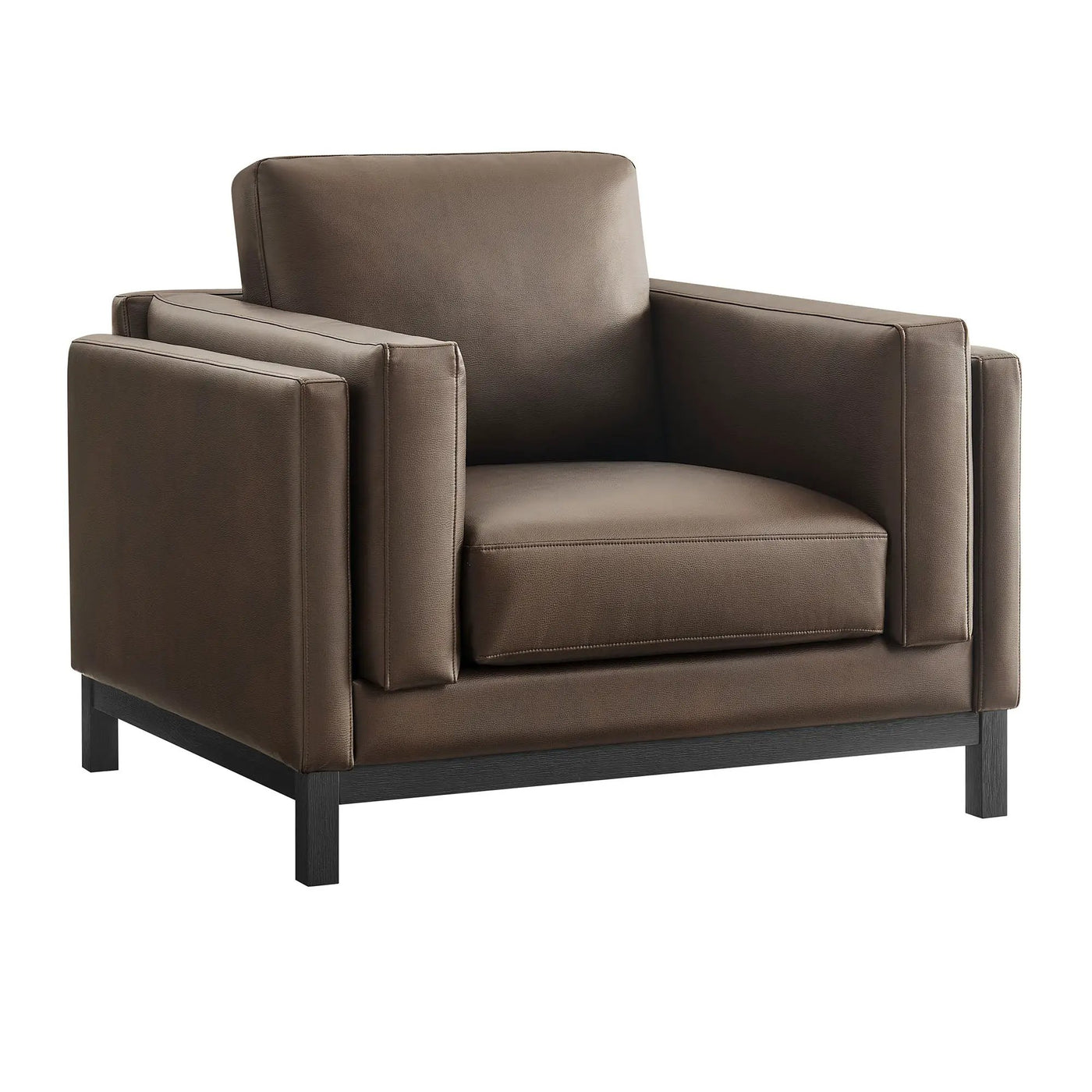 Roscoe Vegan Leather Armchair by Modway by HouseOfZazla