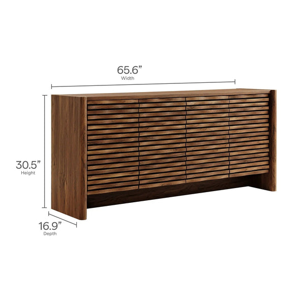 Emric Wave 66" 4-Door Sideboard by Modway, photo 2 of 7