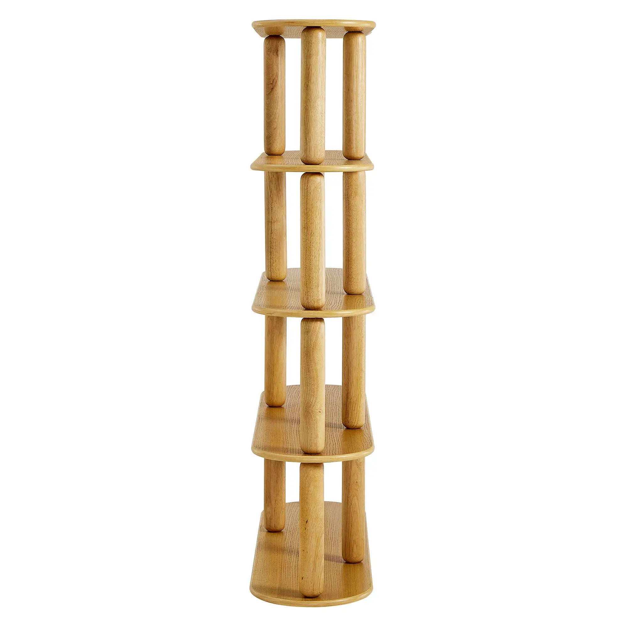 Arcus 4-Tier Oval Wood Bookshelf by Modway by HouseOfZazla