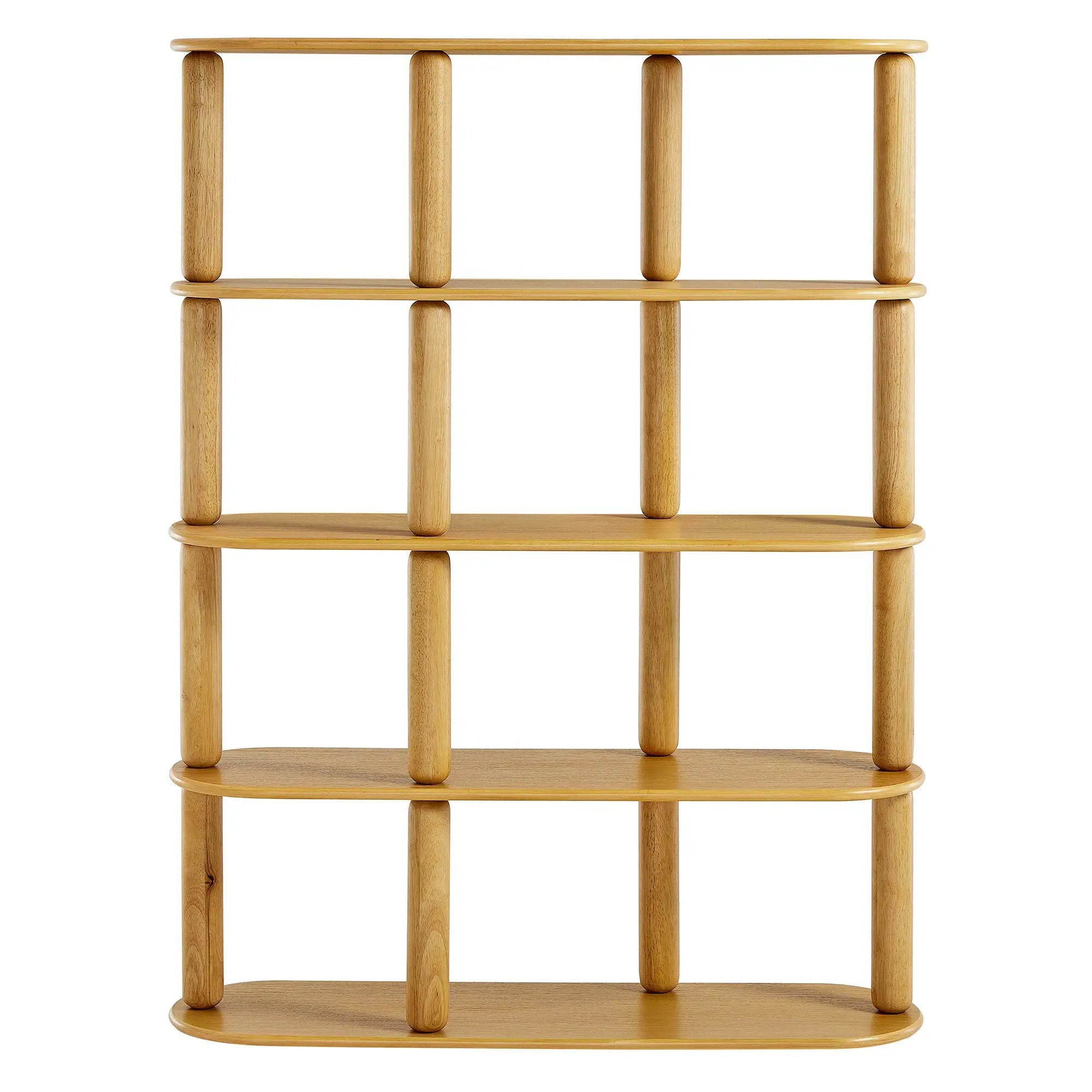 Arcus 4-Tier Oval Wood Bookshelf by Modway by HouseOfZazla