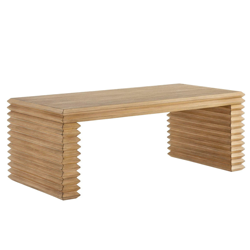 Canto Rectangular Stacked Design Coffee Table by Modway by HouseOfZazla