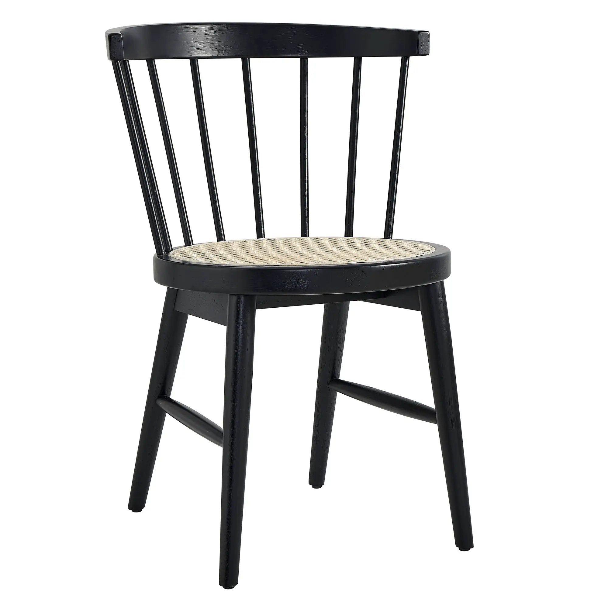 Lykke Curved Spindle Back Dining Chairs Set of 2 by Modway by HouseOfZazla