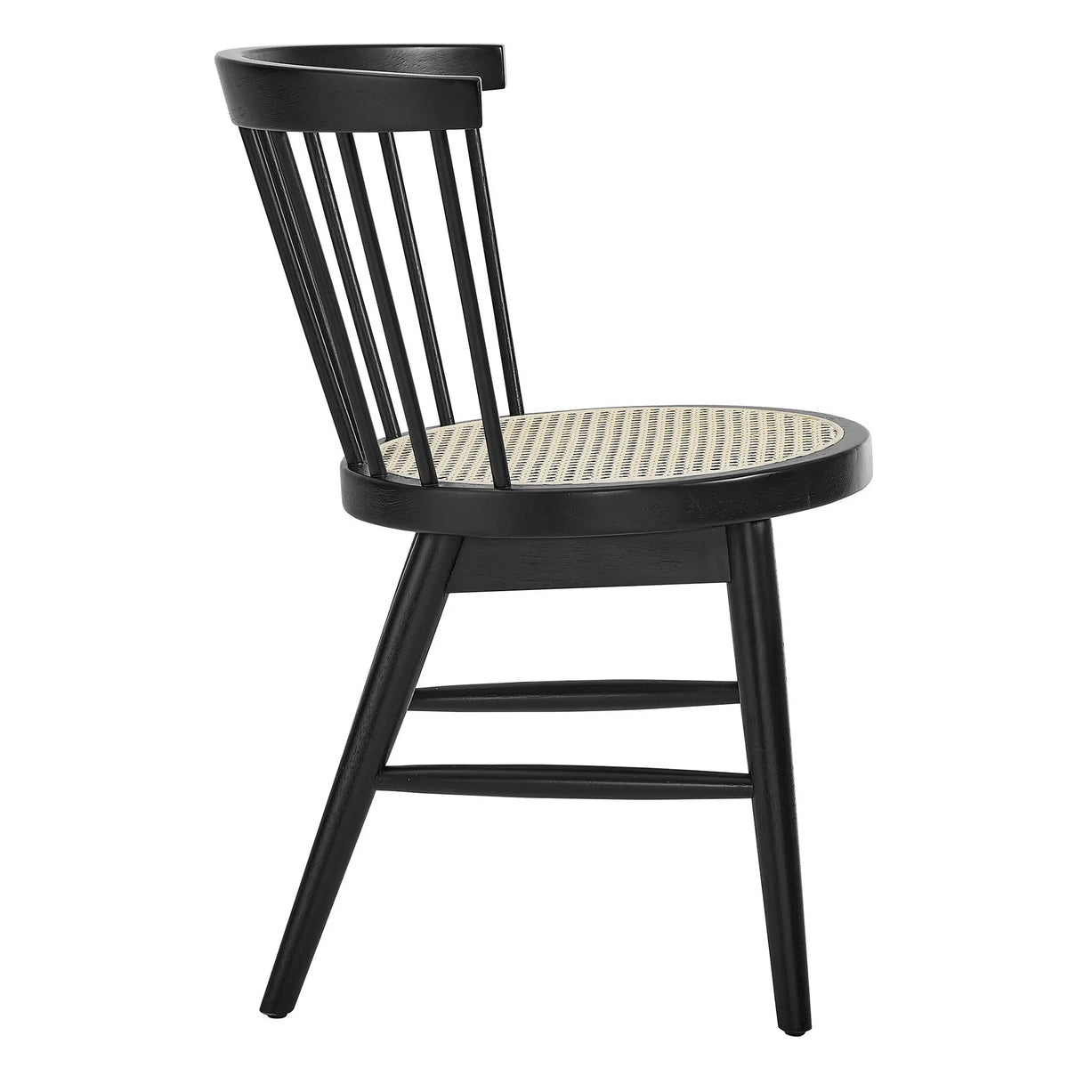 Lykke Curved Spindle Back Dining Chairs Set of 2 by Modway by HouseOfZazla