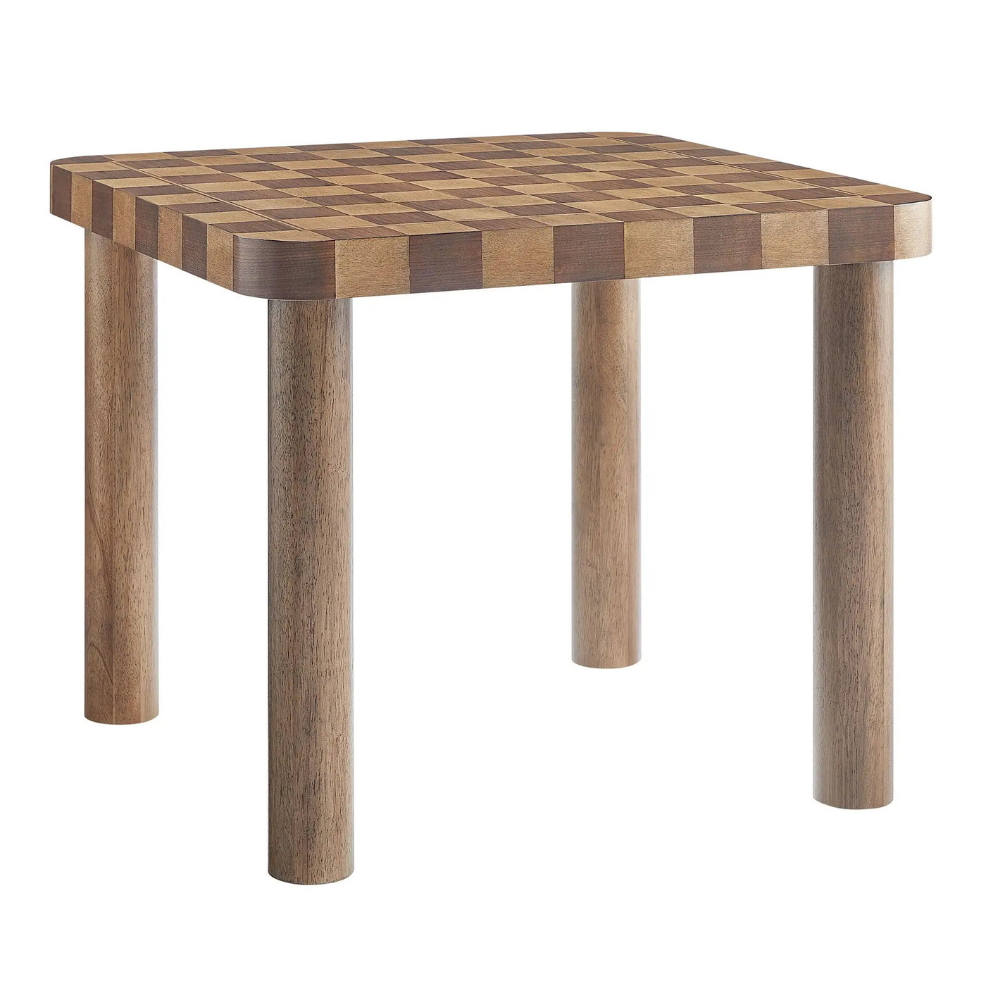 Oscar 36" Square Checkered Dining Table by Modway by HouseOfZazla