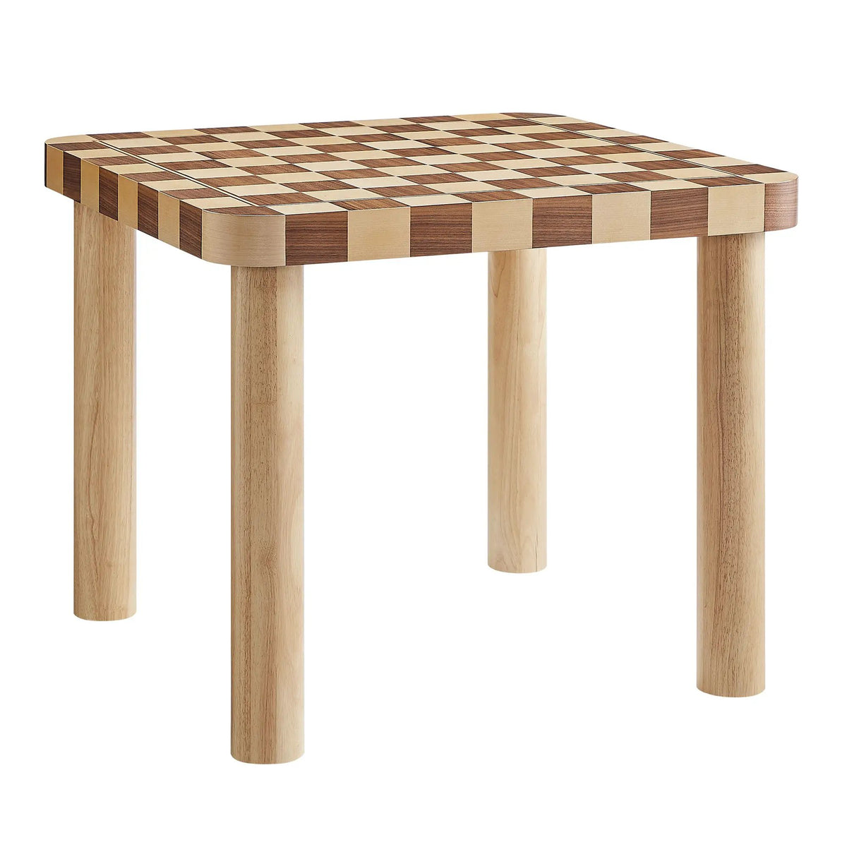 Oscar 36" Square Checkered Dining Table by Modway by HouseOfZazla