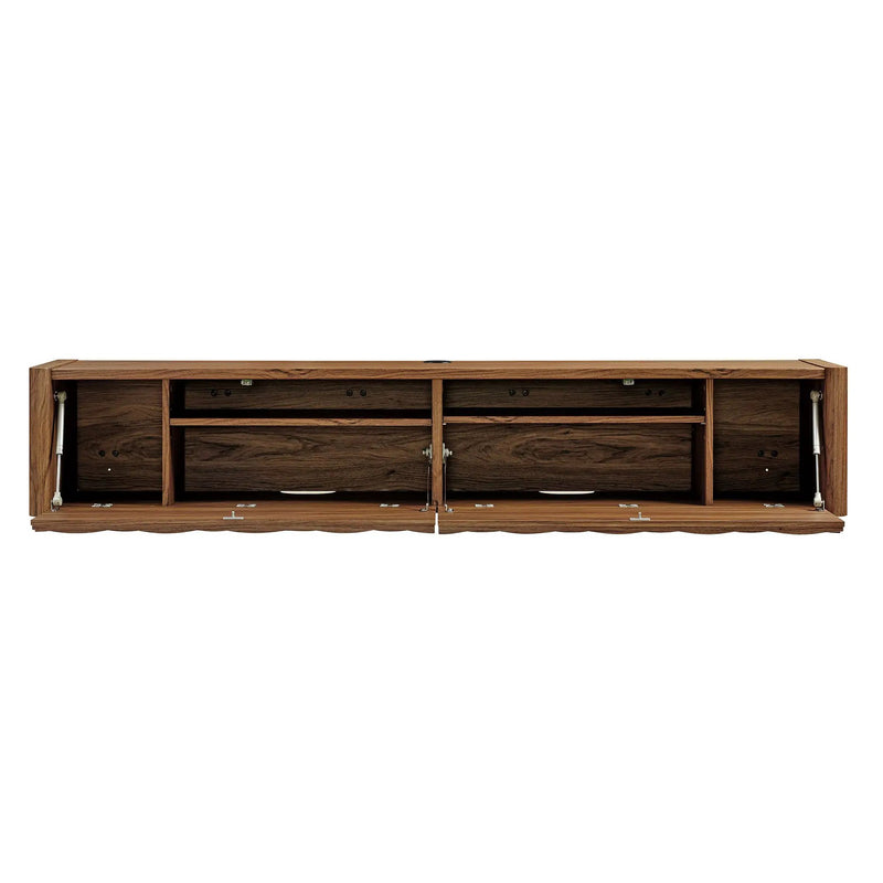 Emric Wave 71" Wall-Mounted TV Cabinet by Modway by HouseOfZazla