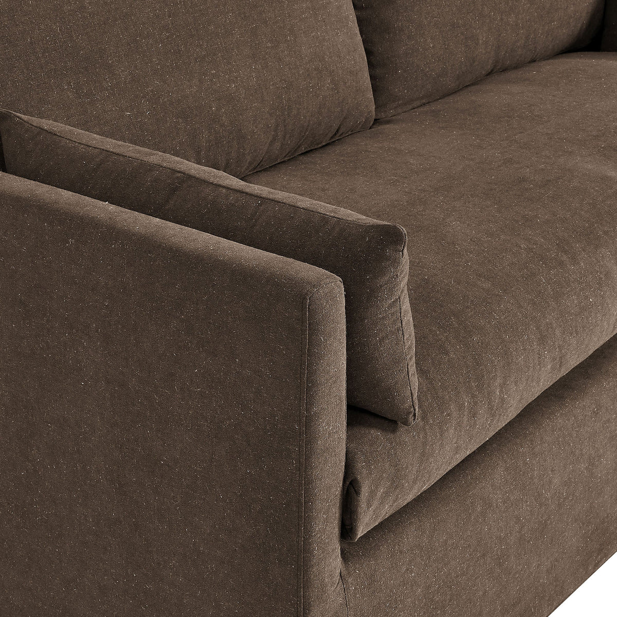 Wellfleet Slipcovered Linen-Blend Loveseat by Modway, photo 16 of 36