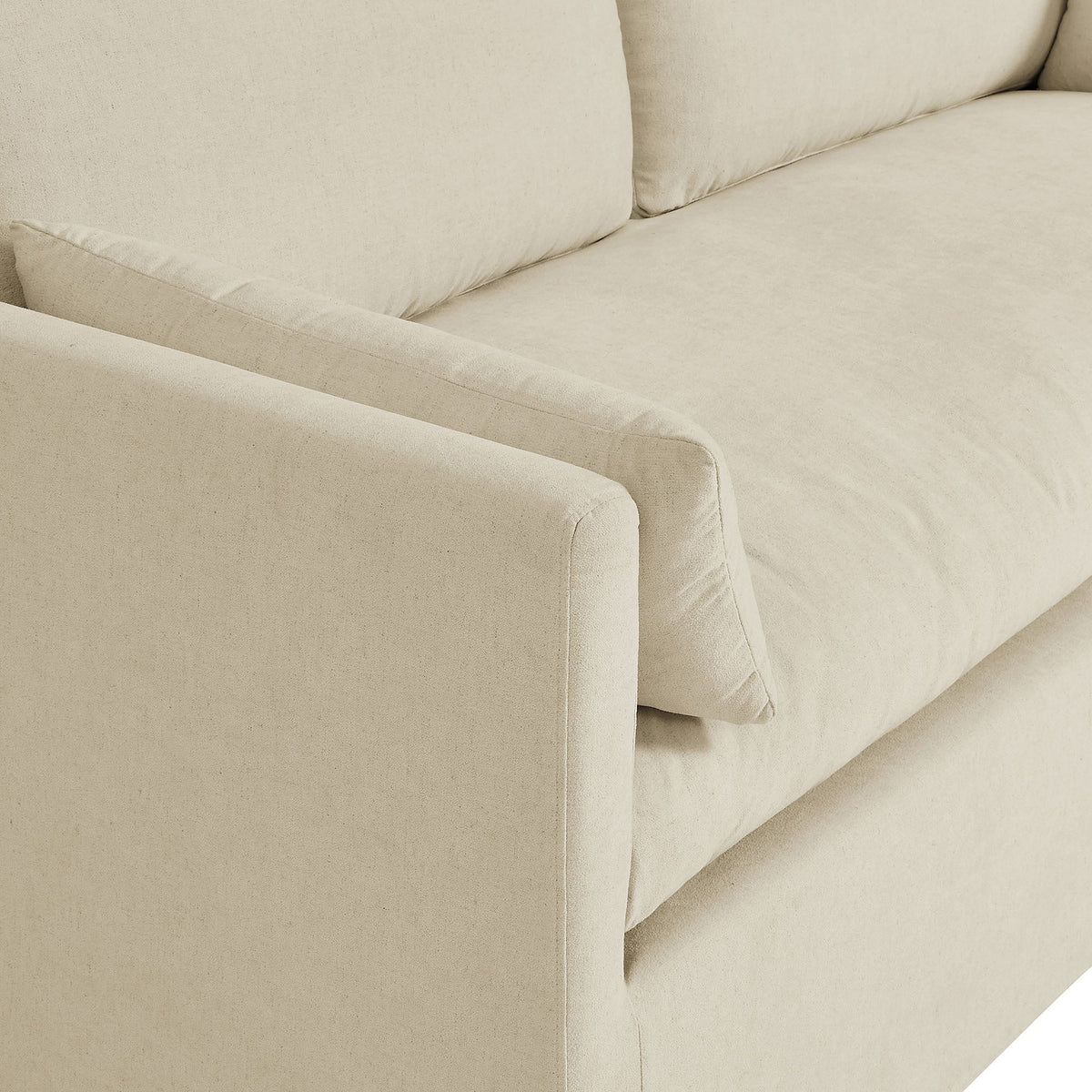 Wellfleet Slipcovered Linen-Blend Loveseat by Modway, photo 25 of 36