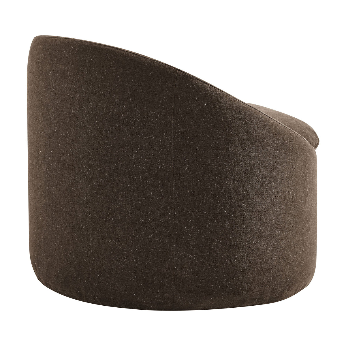 Sadie Slipcovered Linen-Blend Round Accent Chair by Modway, photo 14 of 40