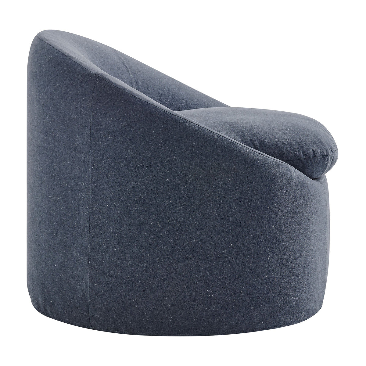Sadie Slipcovered Linen-Blend Round Accent Chair by Modway, photo 23 of 40