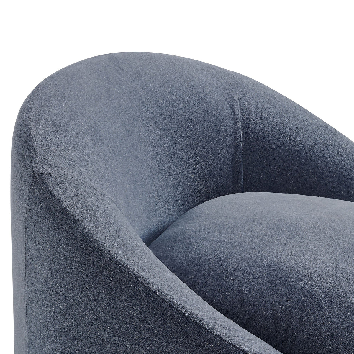 Sadie Slipcovered Linen-Blend Round Accent Chair by Modway, photo 25 of 40