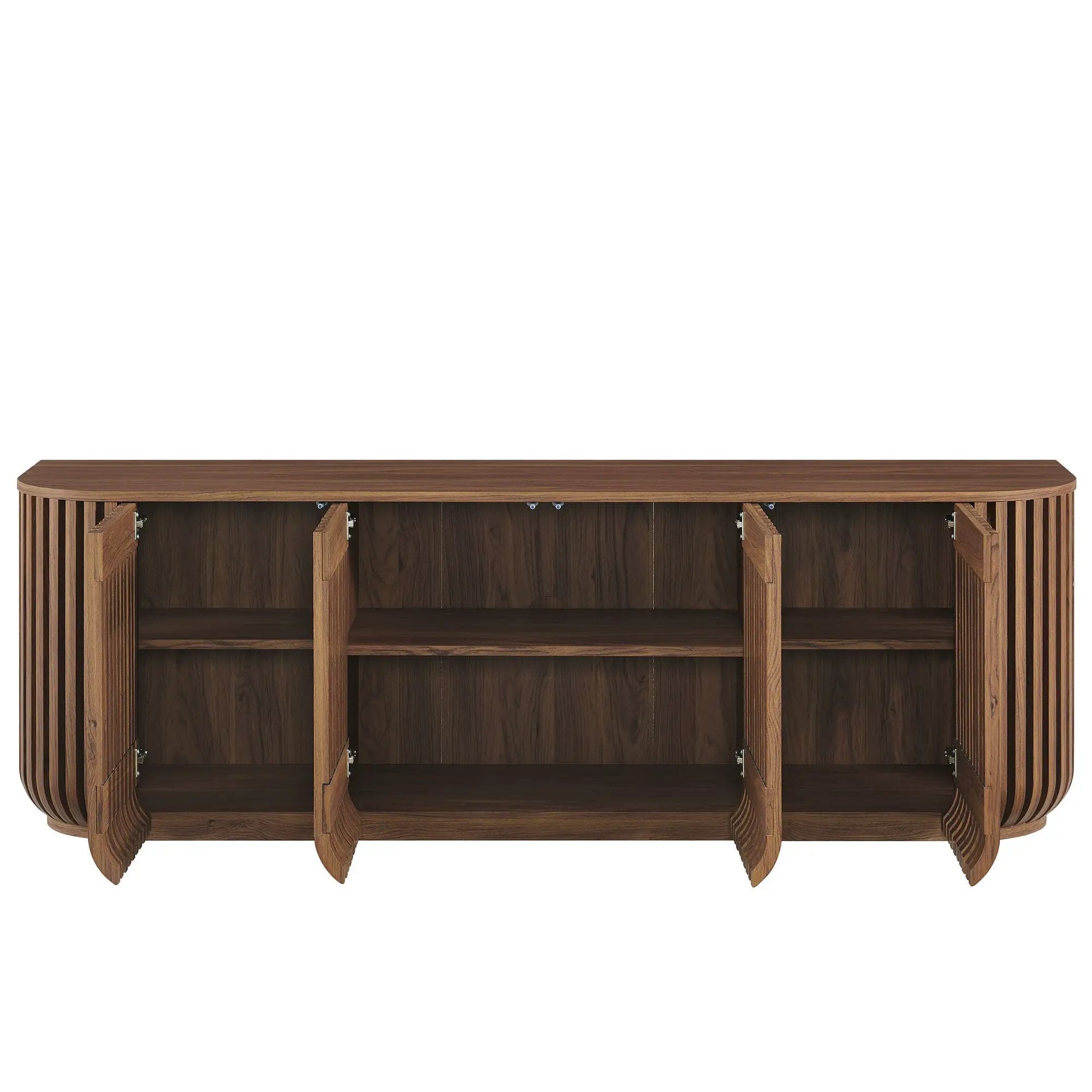 Fortitude 75" Curved Sideboard Storage Cabinet by Modway by HouseOfZazla