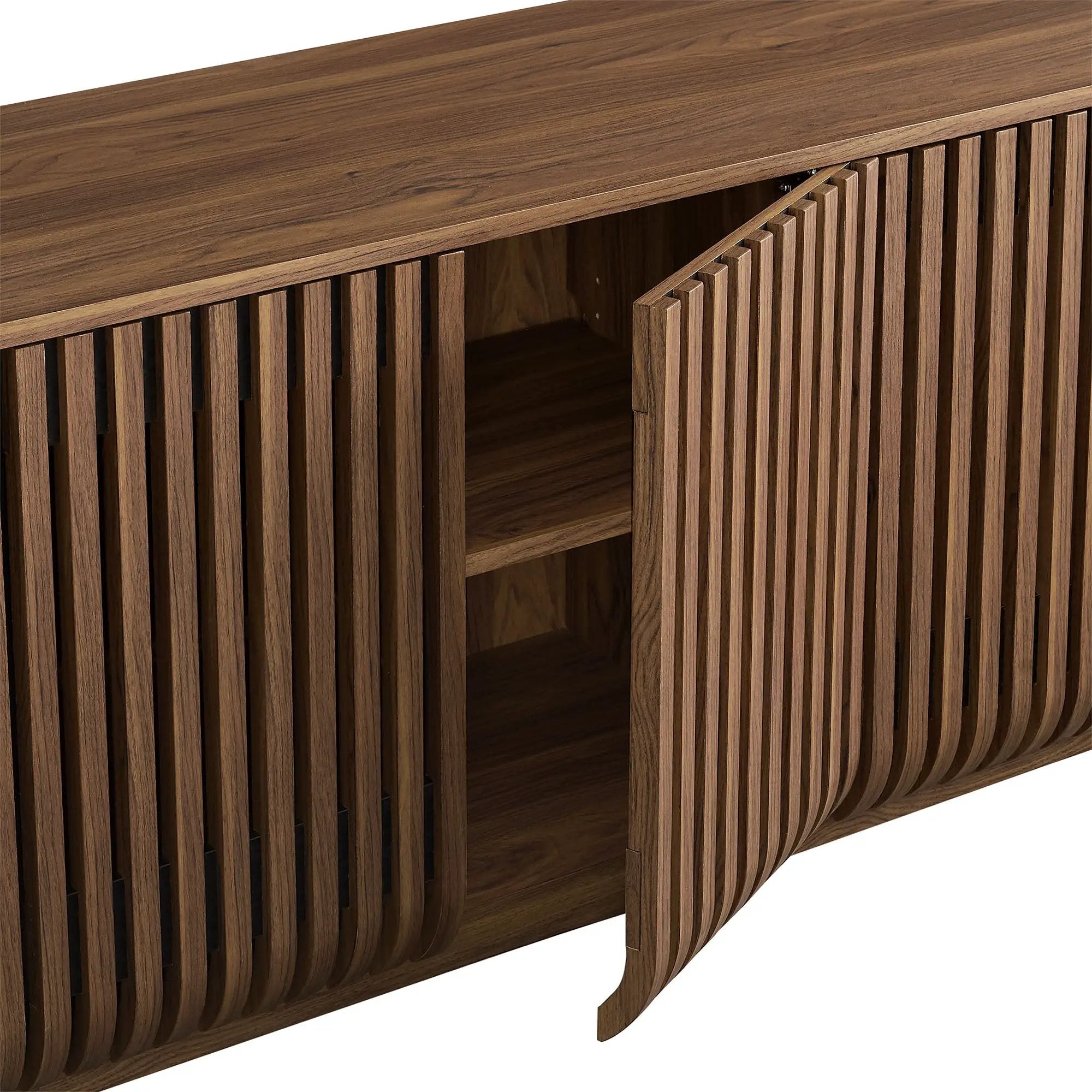 Fortitude 75" Curved Sideboard Storage Cabinet by Modway by HouseOfZazla