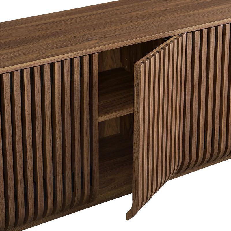 Fortitude 75" Curved Sideboard Storage Cabinet by Modway by HouseOfZazla