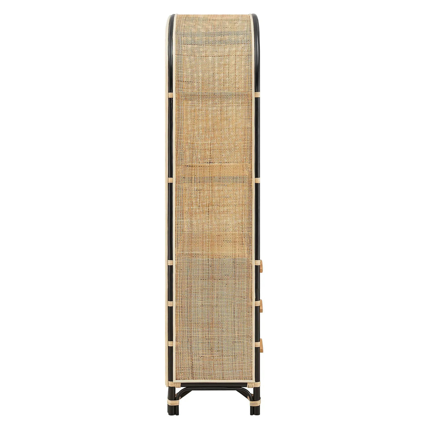 Jane 71 Inch Tall Arched Natural Rattan Bookshelf by Modway by HouseOfZazla