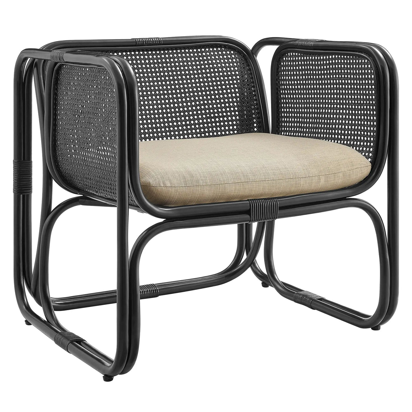 Ellis Natural Rattan Accent Armchair by Modway by HouseOfZazla