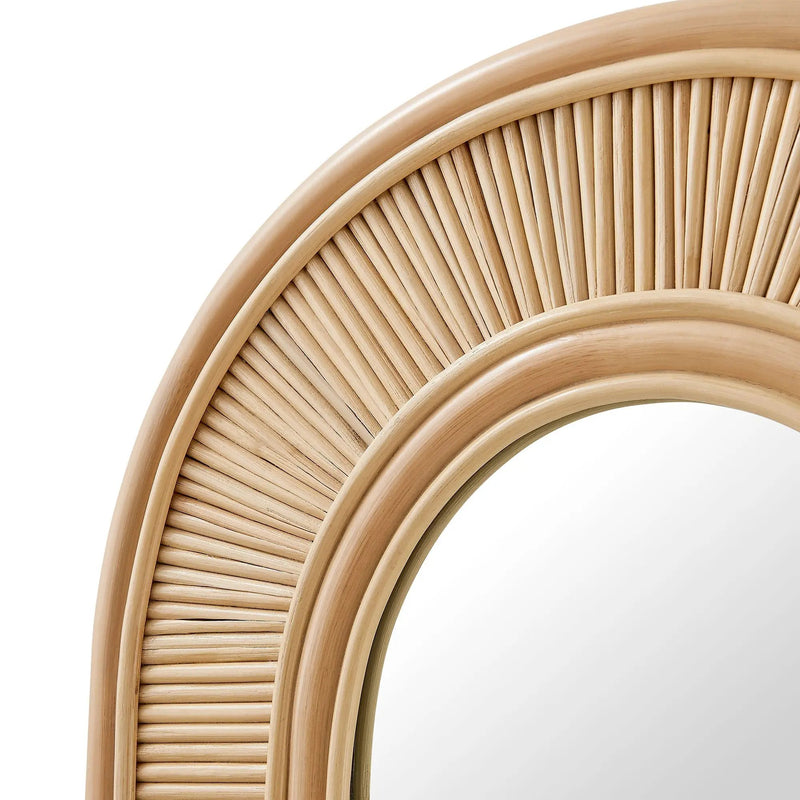 Sovana Oval Rattan Wall Mirror by Modway by HouseOfZazla