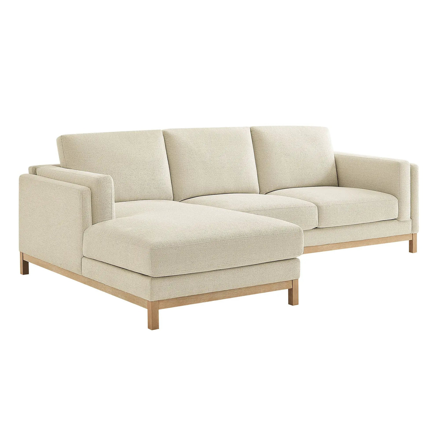Roscoe Left-Facing Fabric Sectional Sofa with Chaise by Modway by HouseOfZazla