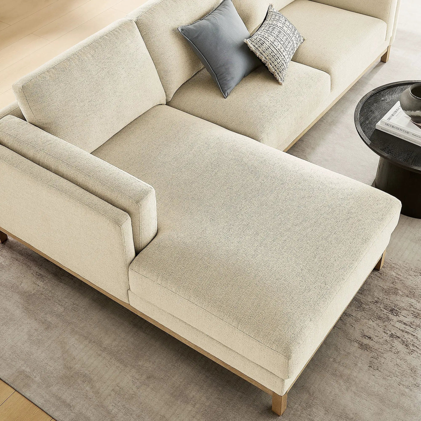 Roscoe Left-Facing Fabric Sectional Sofa with Chaise by Modway by HouseOfZazla