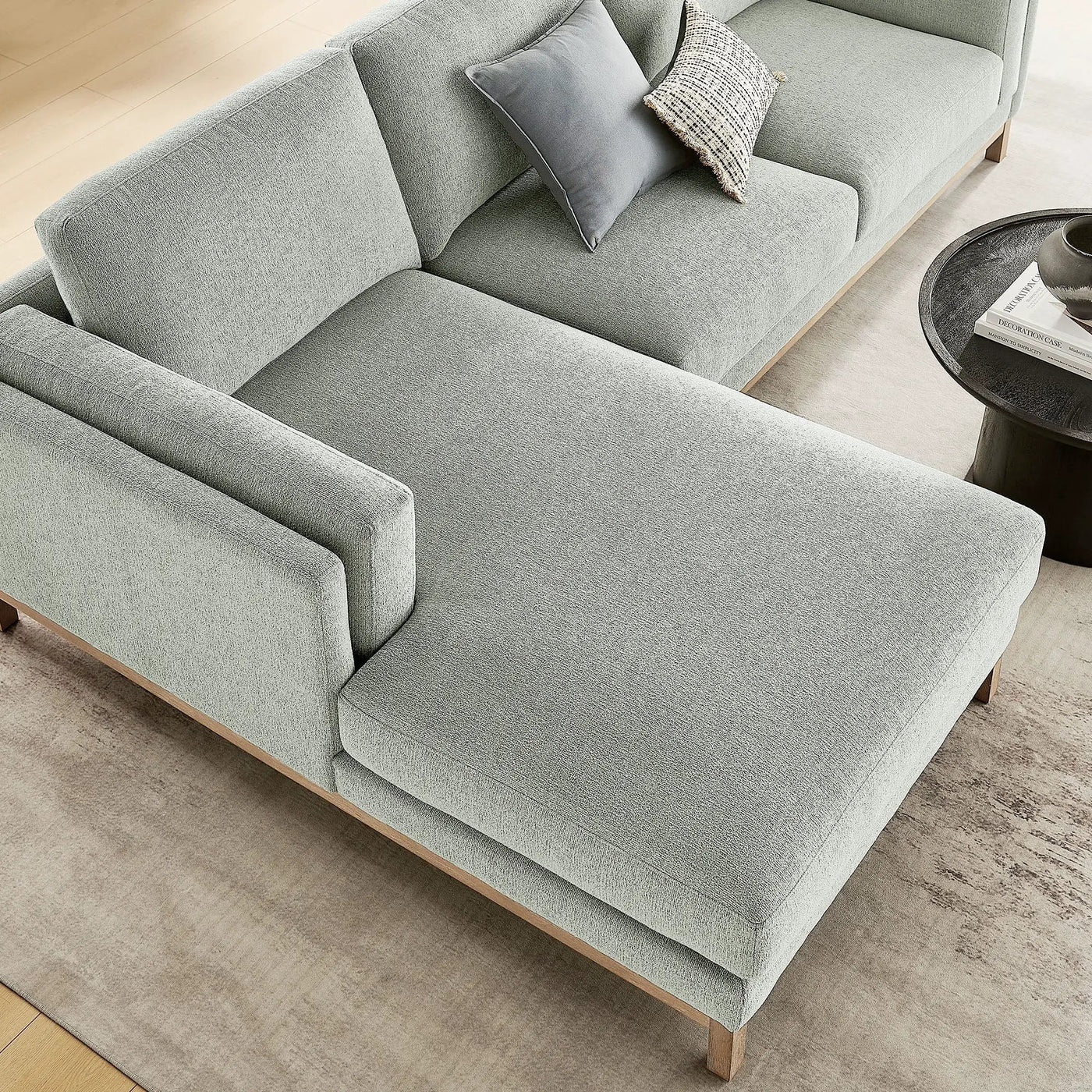Roscoe Left-Facing Fabric Sectional Sofa with Chaise by Modway by HouseOfZazla