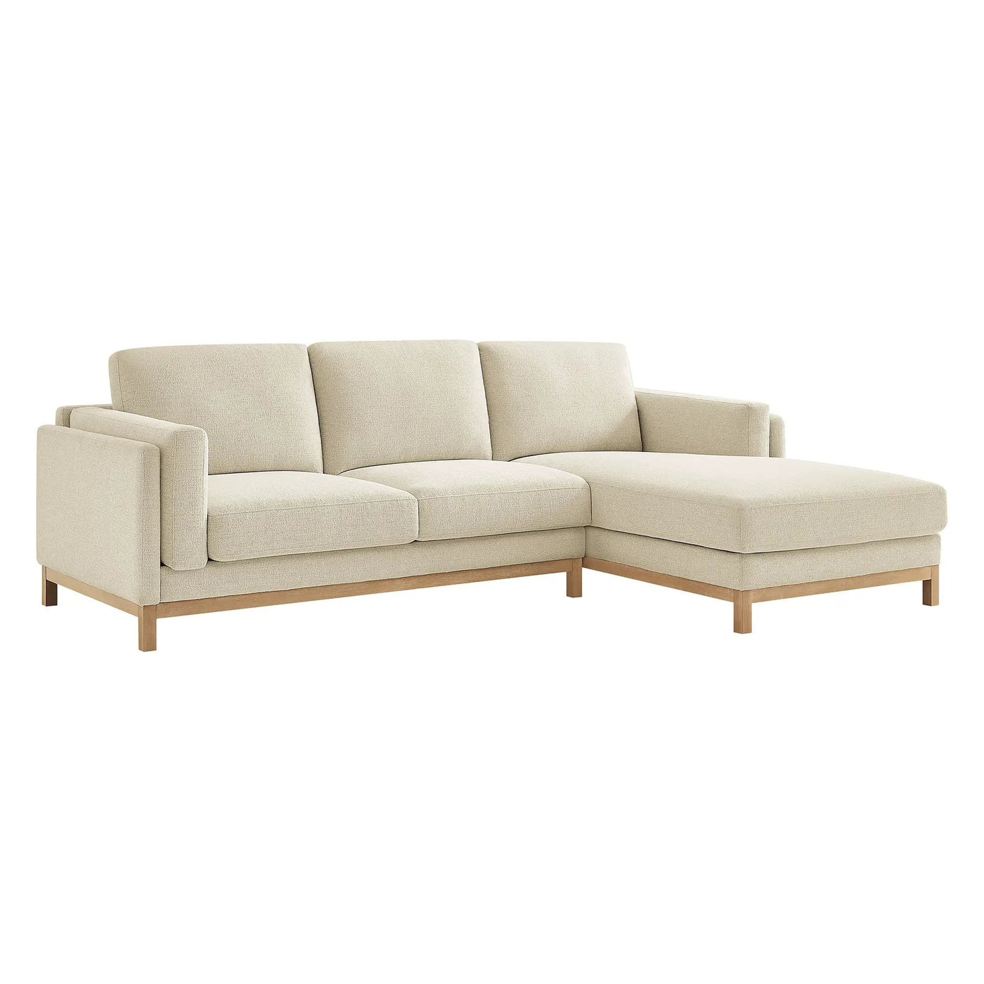 Roscoe Right-Facing Fabric Sectional Sofa with Chaise by Modway by HouseOfZazla