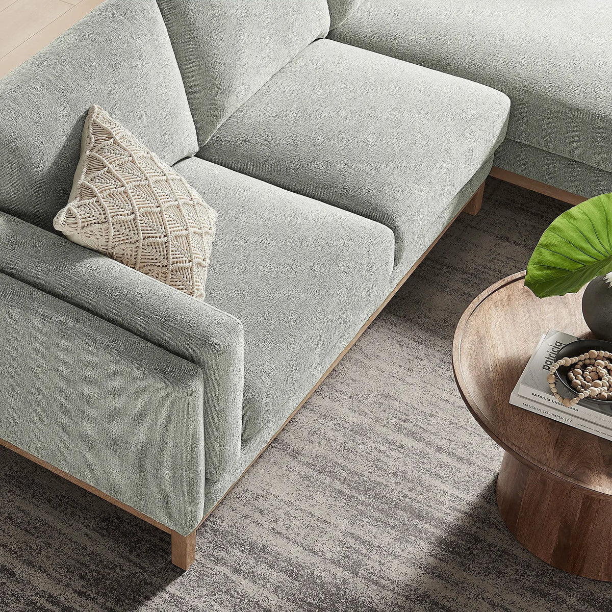 Roscoe Right-Facing Fabric Sectional Sofa with Chaise by Modway by HouseOfZazla