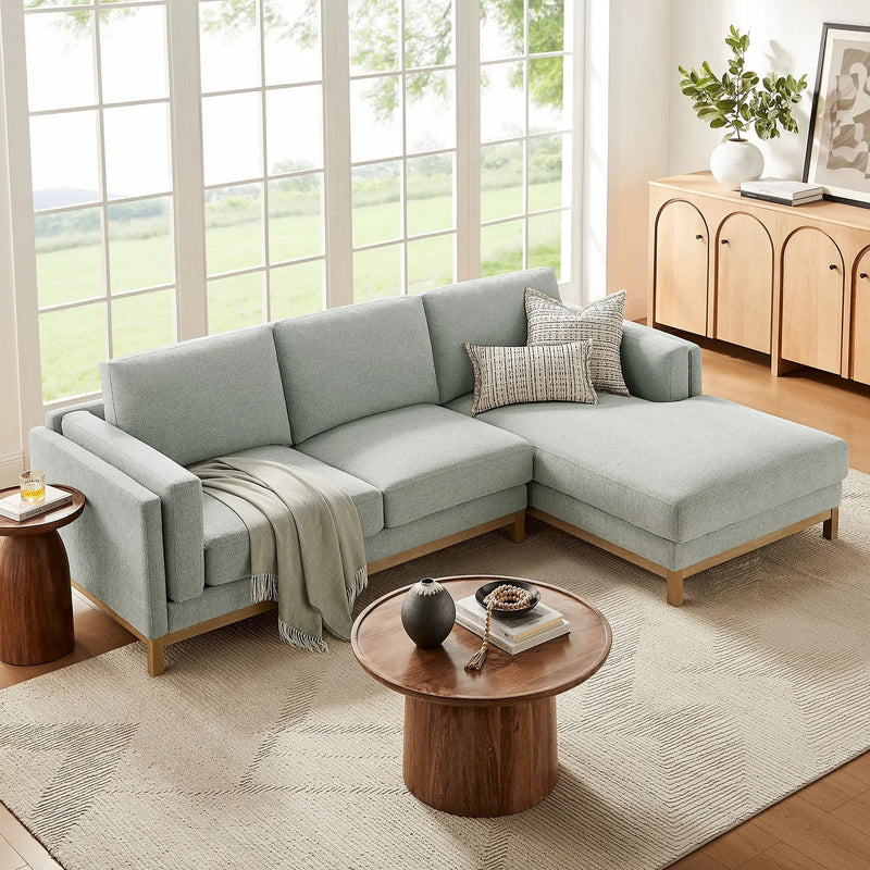 Roscoe Right-Facing Fabric Sectional Sofa with Chaise by Modway by HouseOfZazla