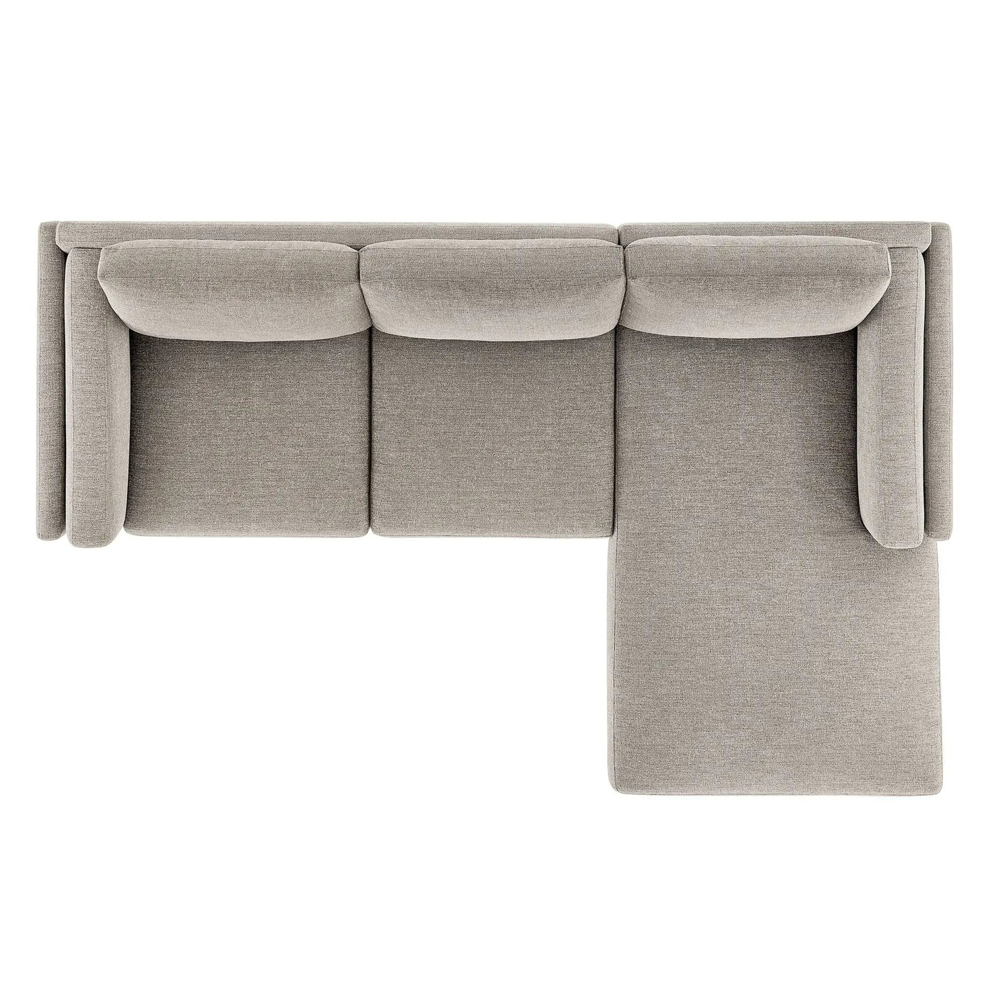 Roscoe Right-Facing Fabric Sectional Sofa with Chaise by Modway by HouseOfZazla