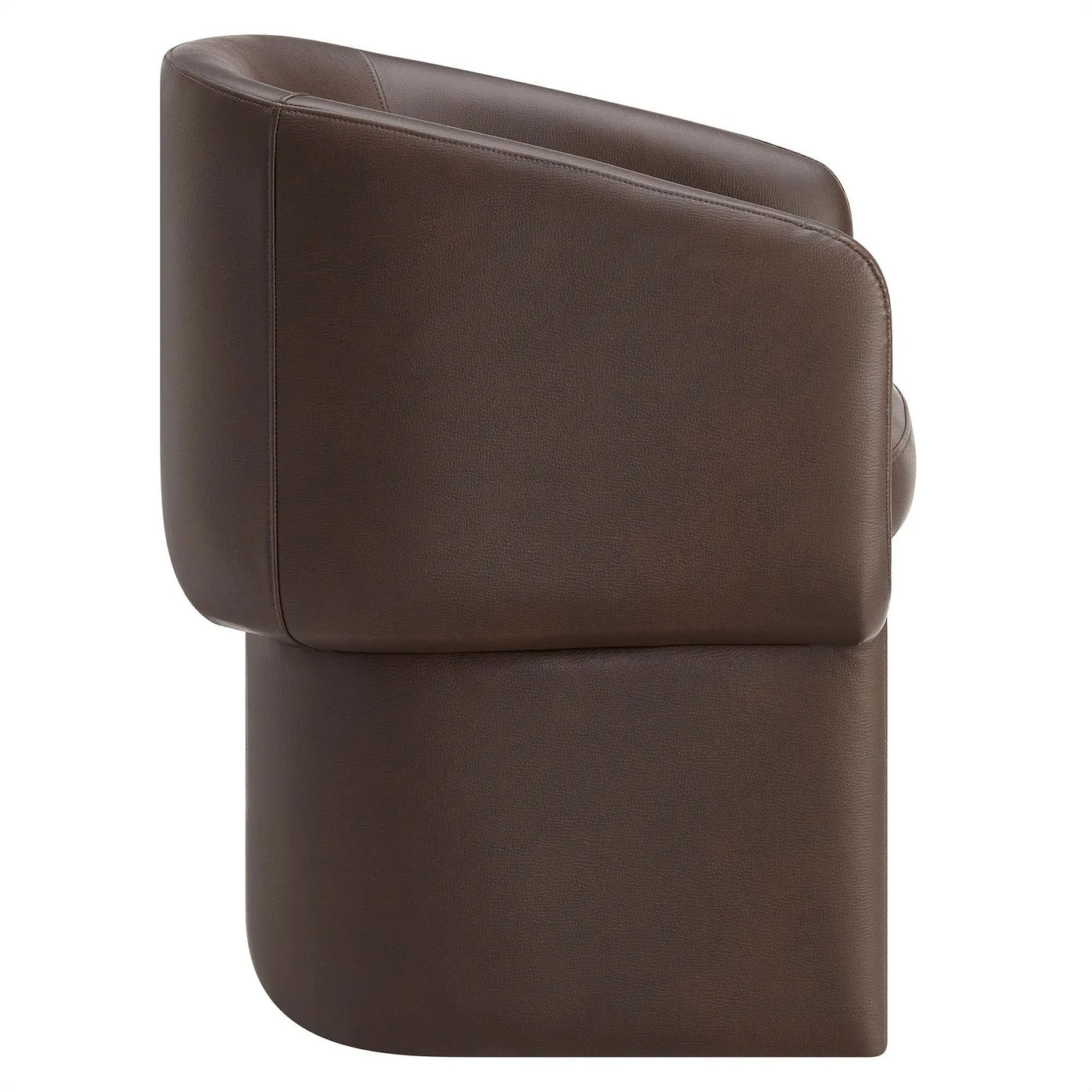 Verity Barrel Back Vegan Leather Dining Chair by Modway by HouseOfZazla