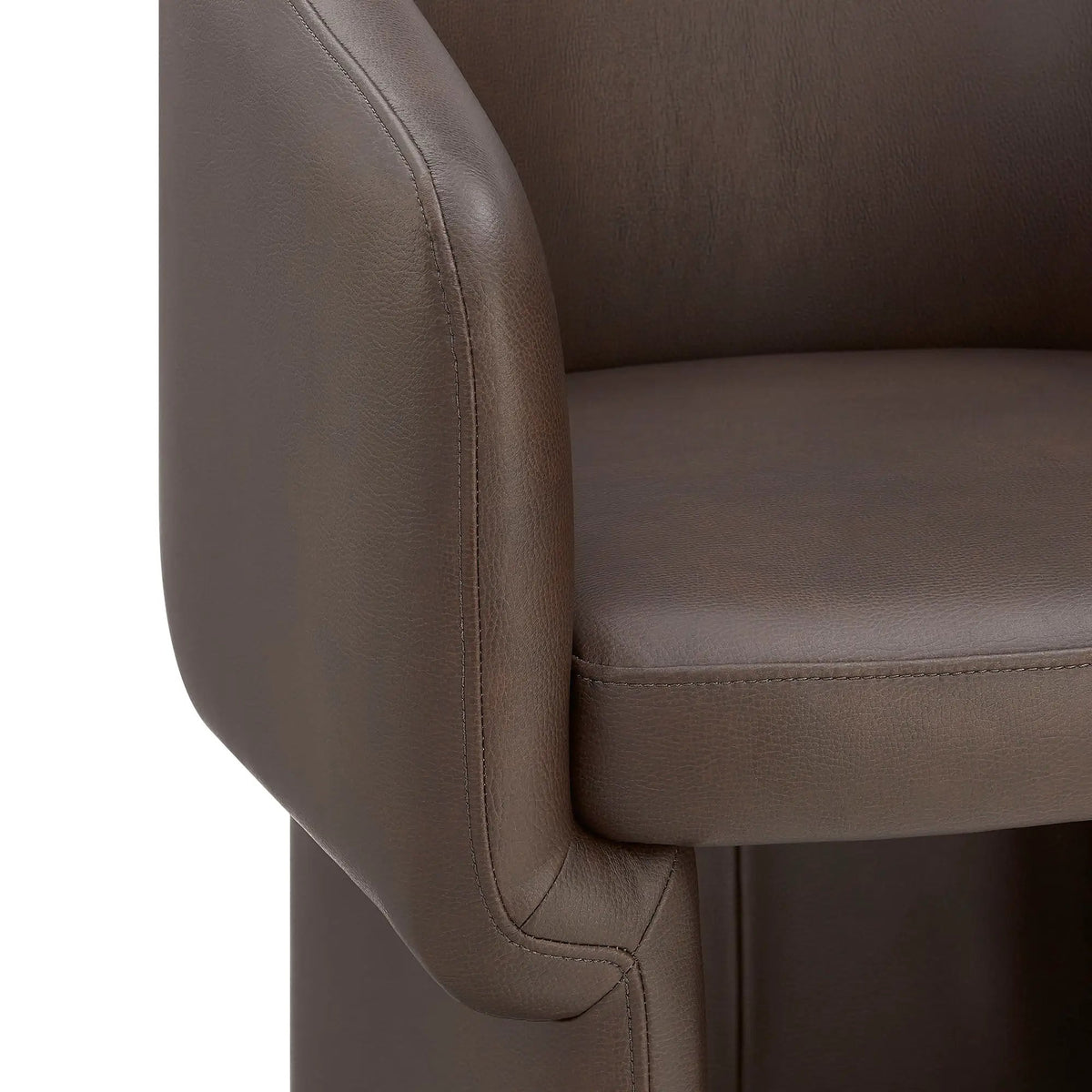 Verity Barrel Back Vegan Leather Dining Chair by Modway by HouseOfZazla